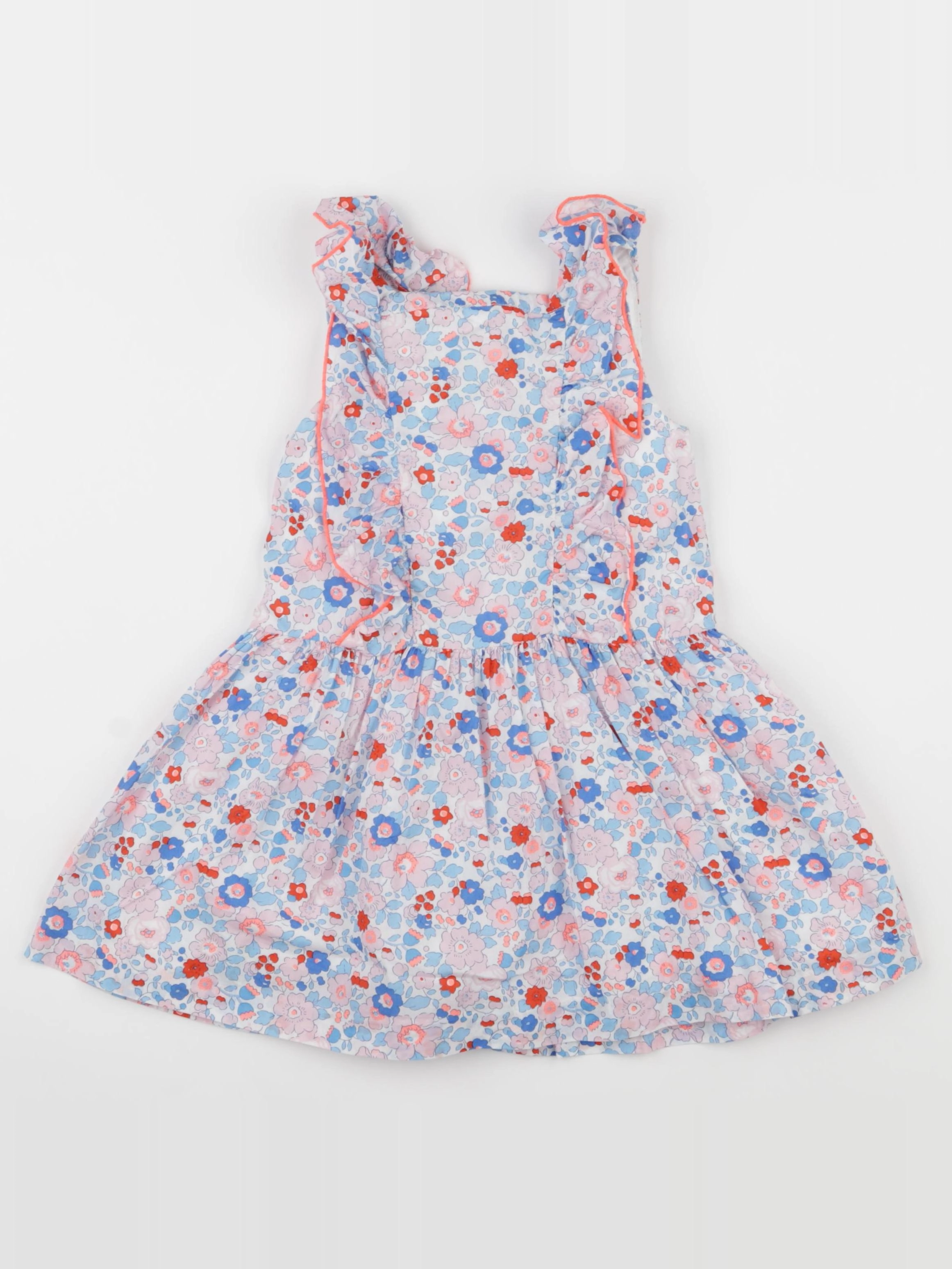 Jacadi - robe liberty multicolore - 4 ans