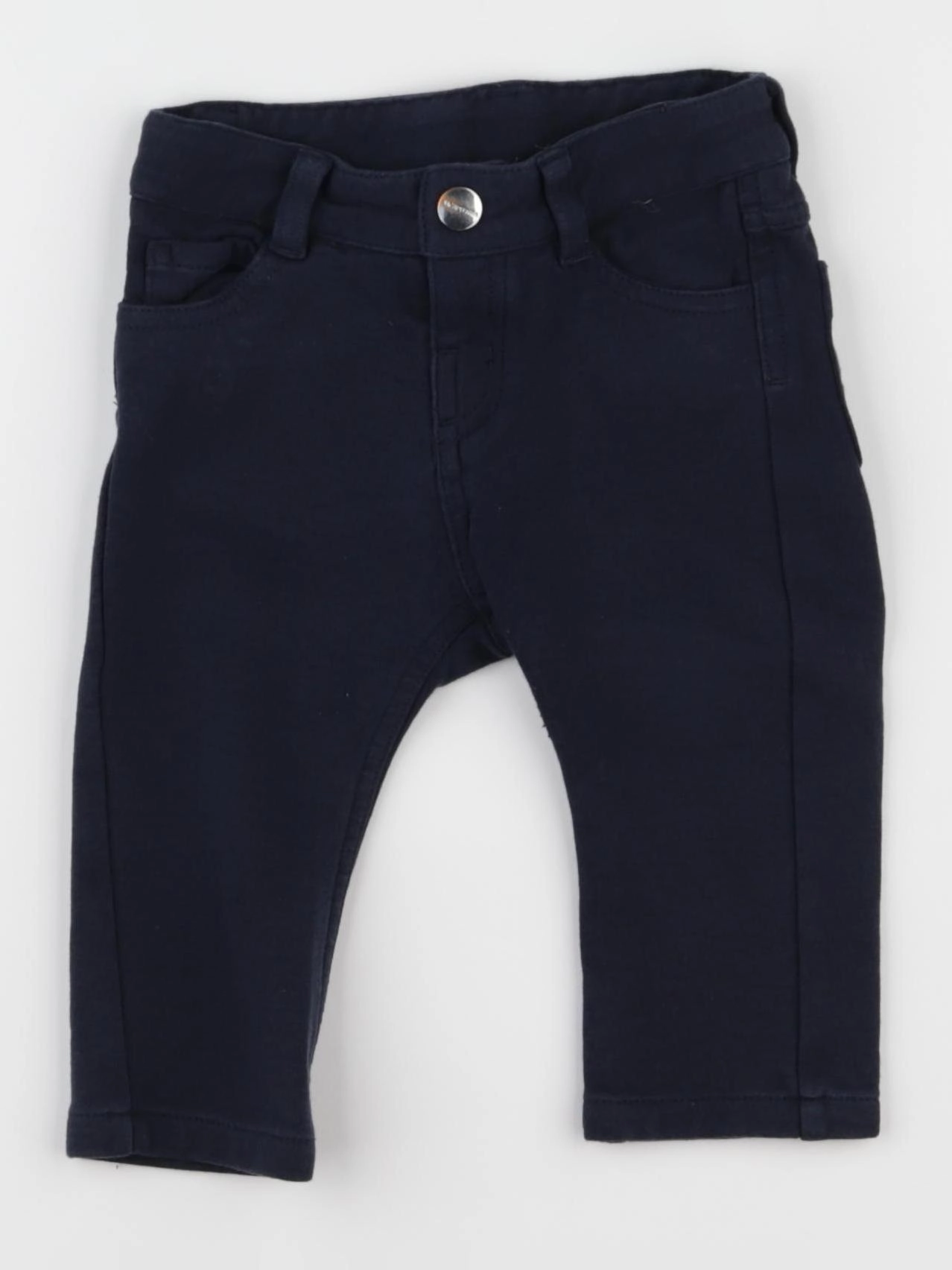 Jacadi - pantalon bleu - 12 mois