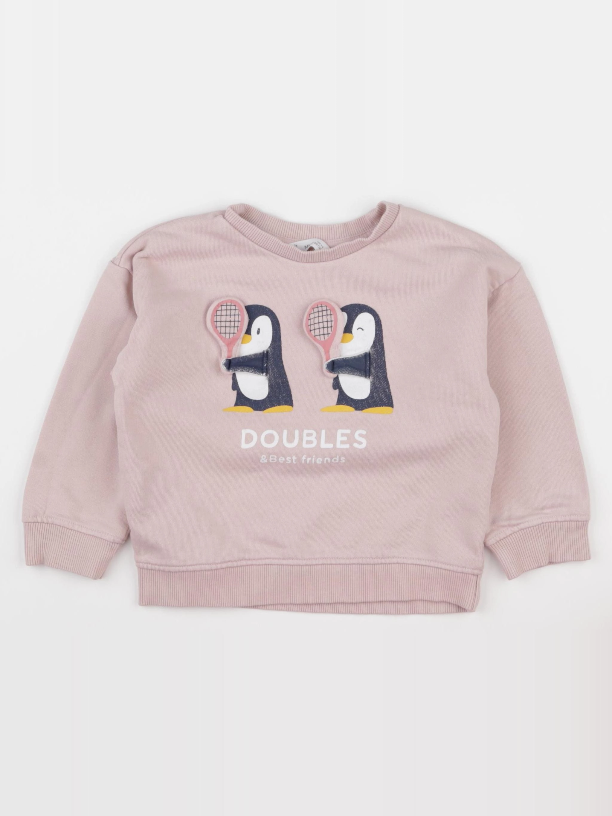 Mango - sweat rose - 2/3 ans