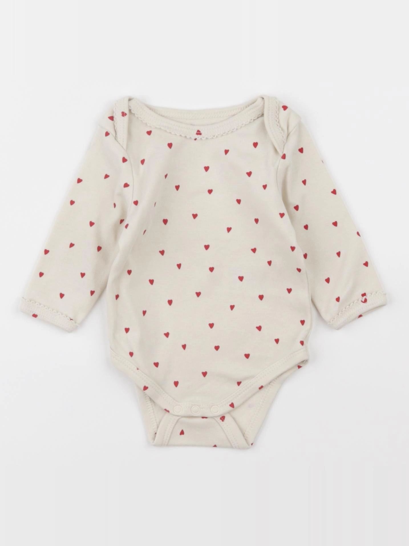 Vertbaudet - body beige - 3 mois