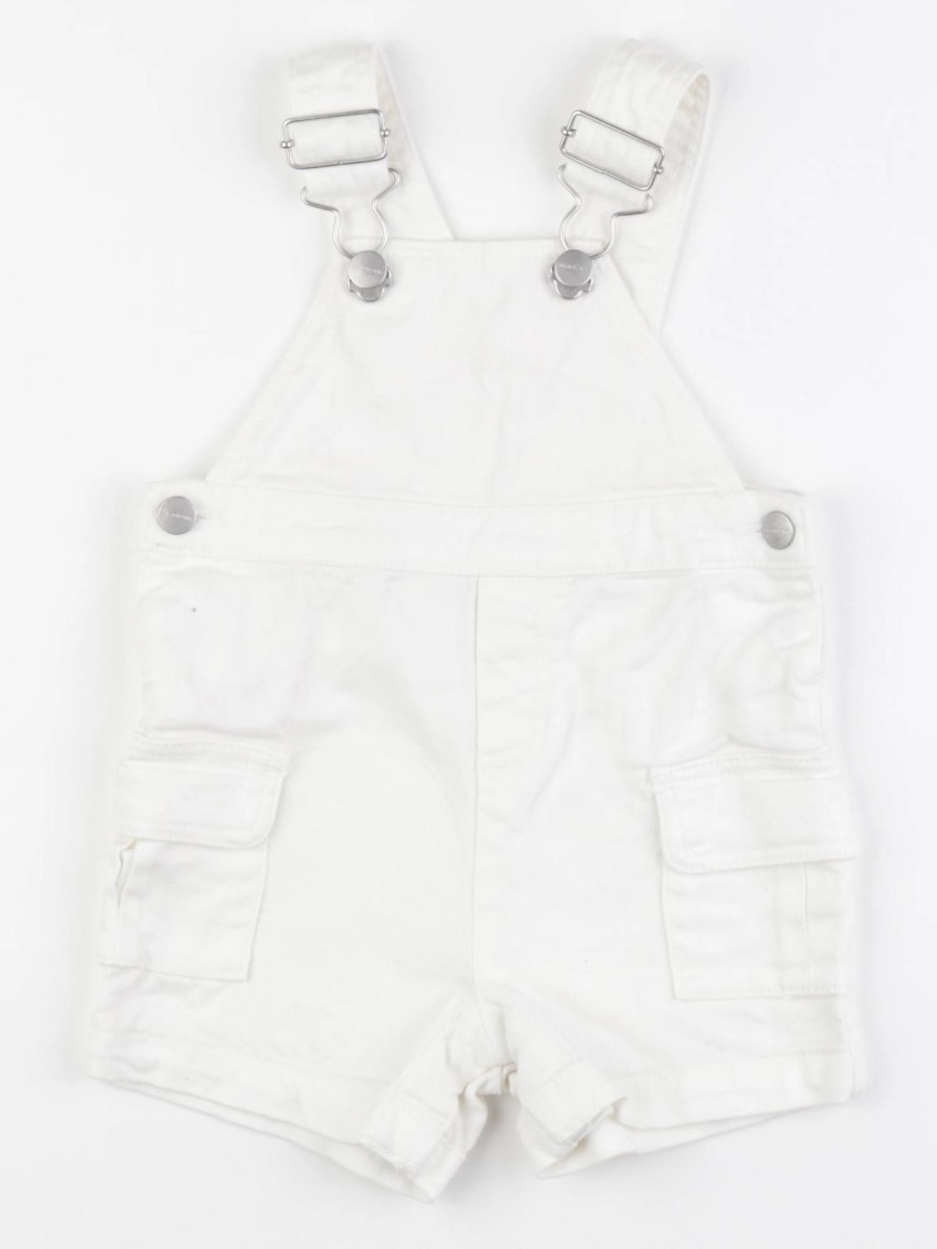 Jacadi - salopette blanc - 12 mois