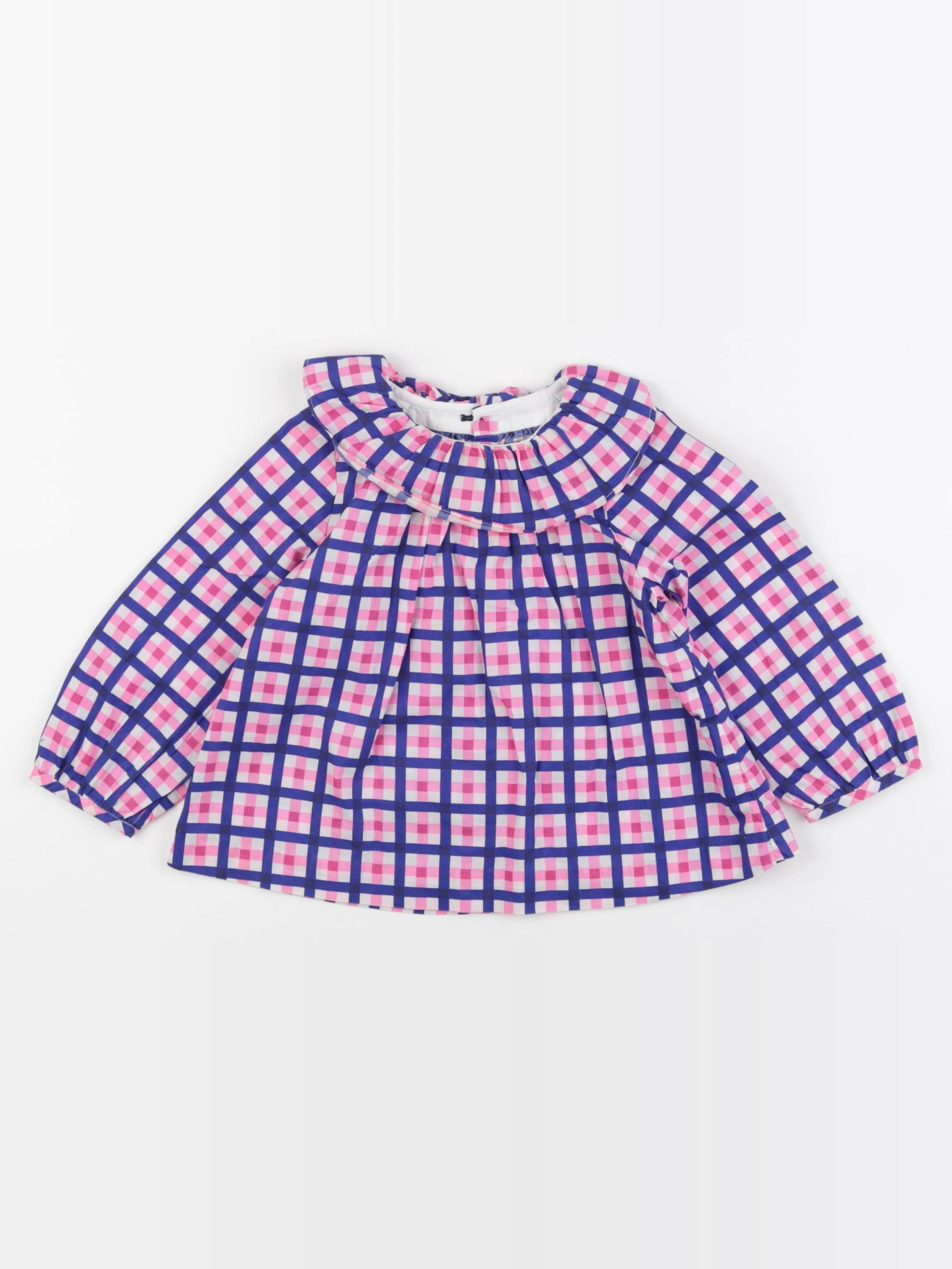 Jacadi - blouse bleu, rose - 36 mois