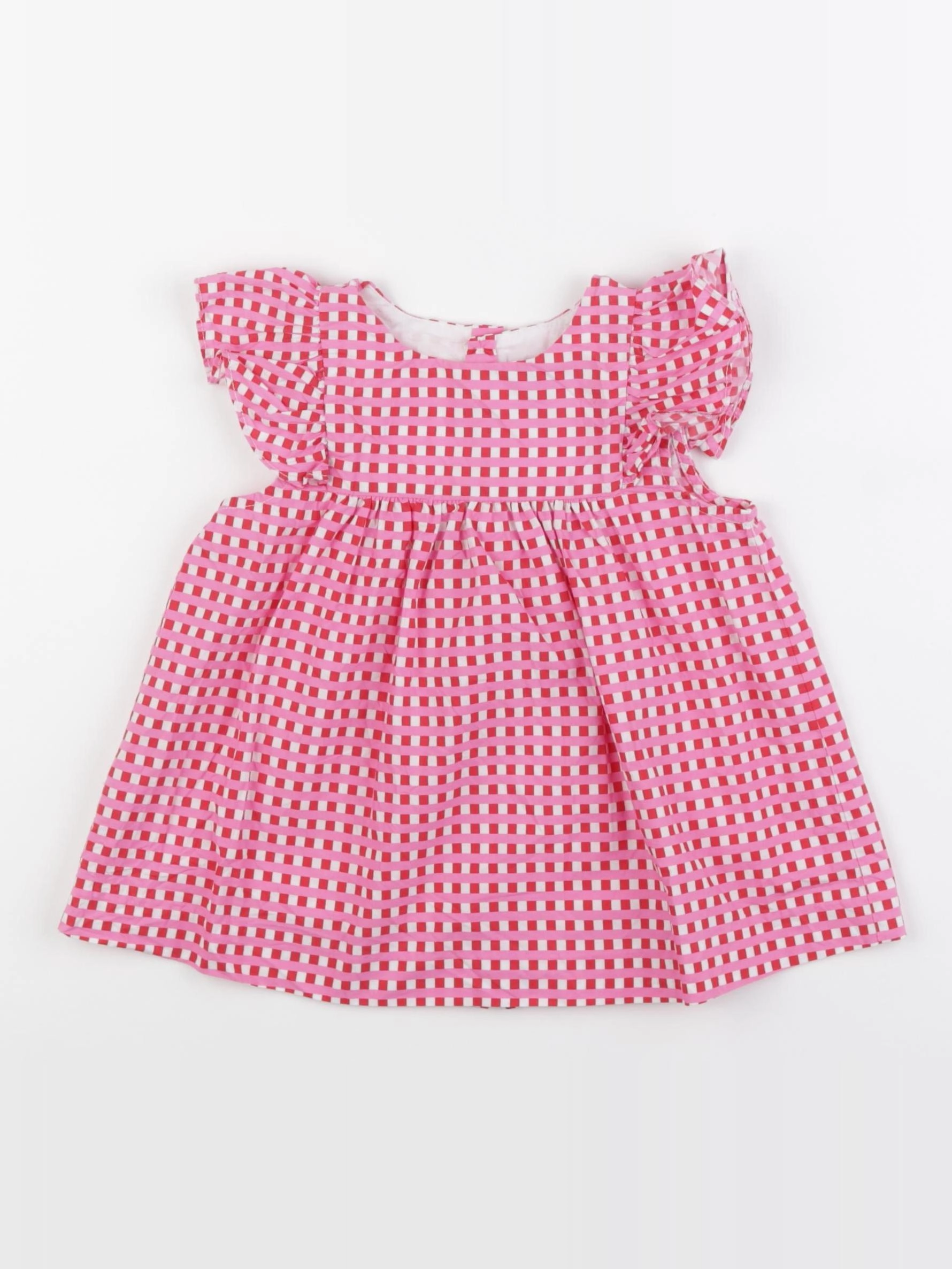 Jacadi - blouse blanc, rose - 3 ans