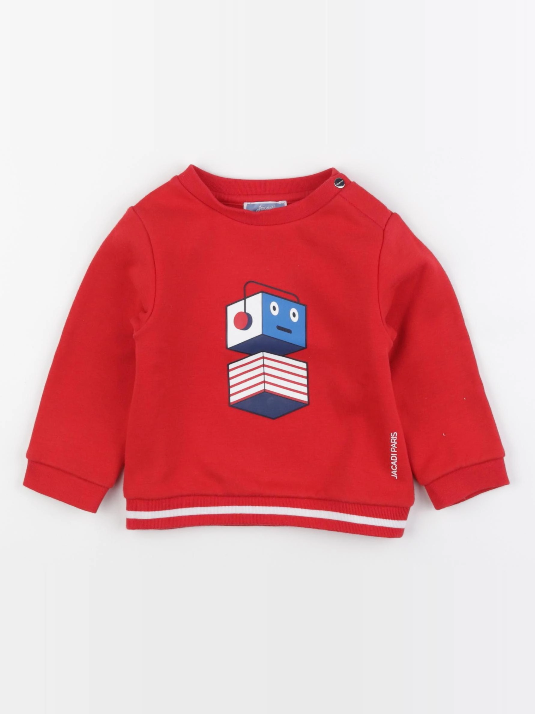 Jacadi - sweat rouge - 18 mois