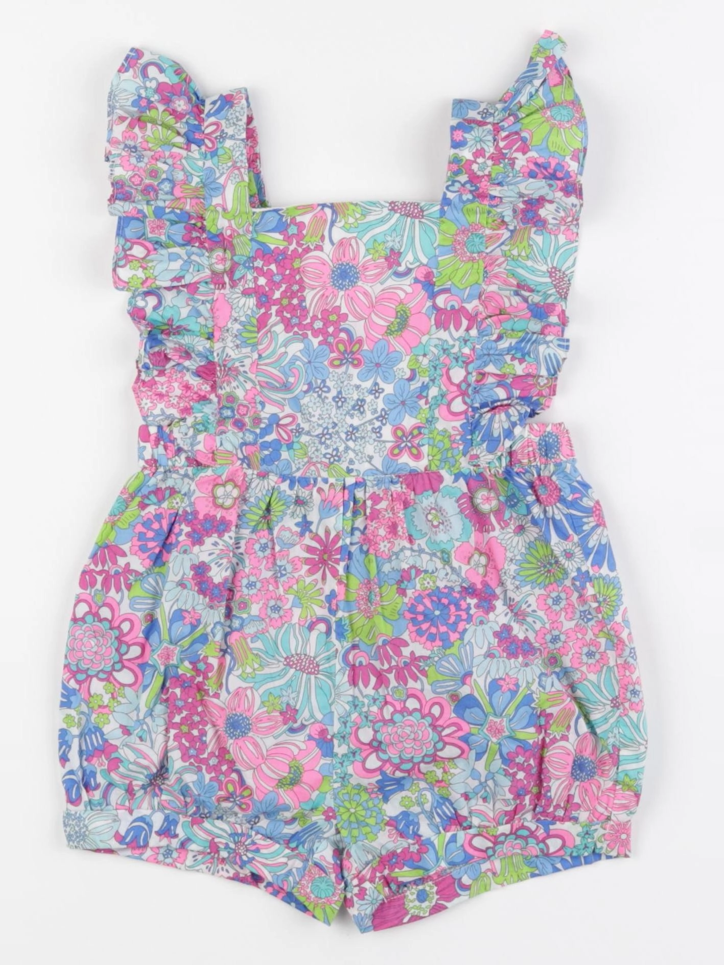 Jacadi - combinaison liberty multicolore - 36 mois