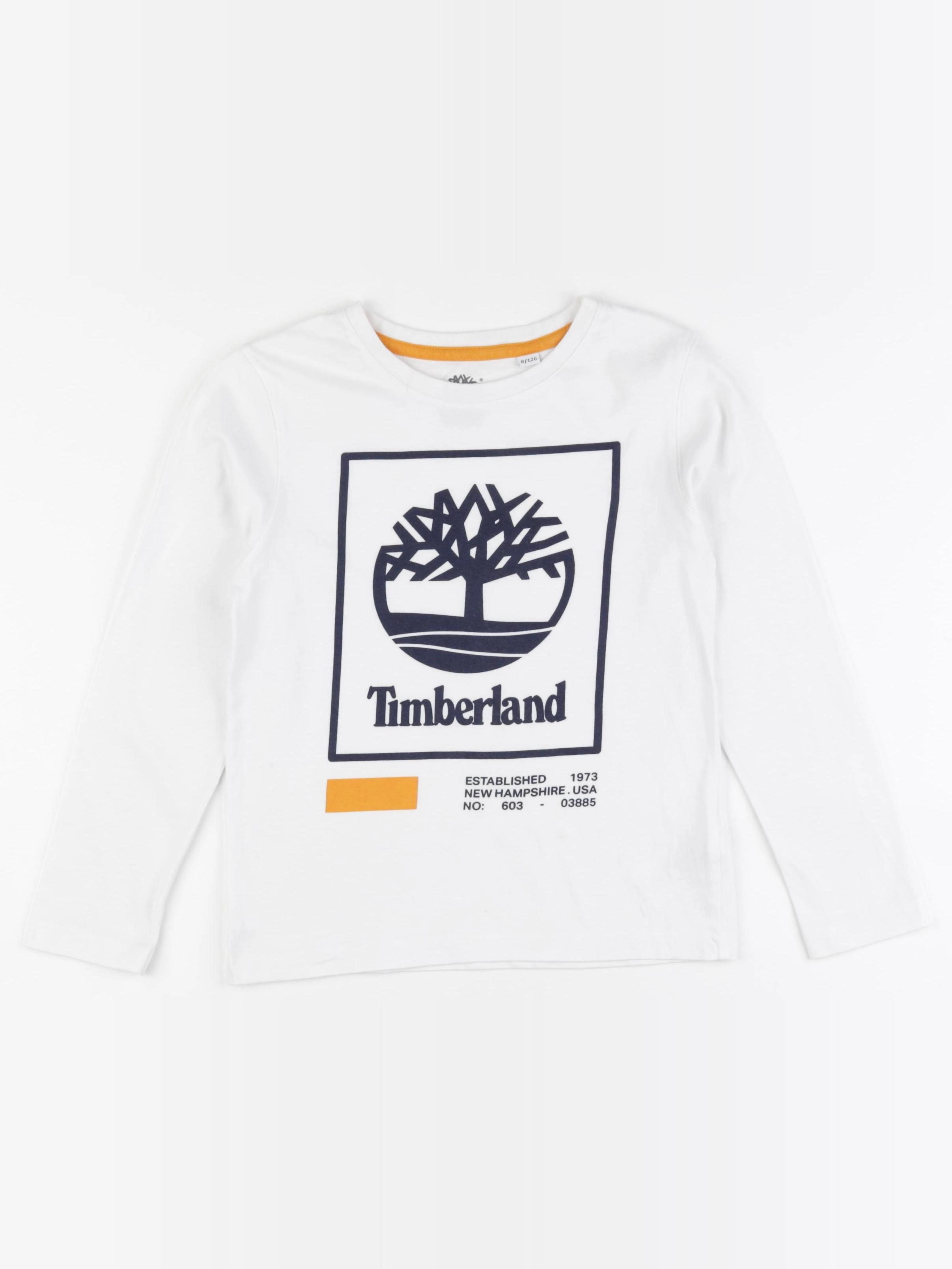 Timberland - tee-shirt blanc - 8 ans