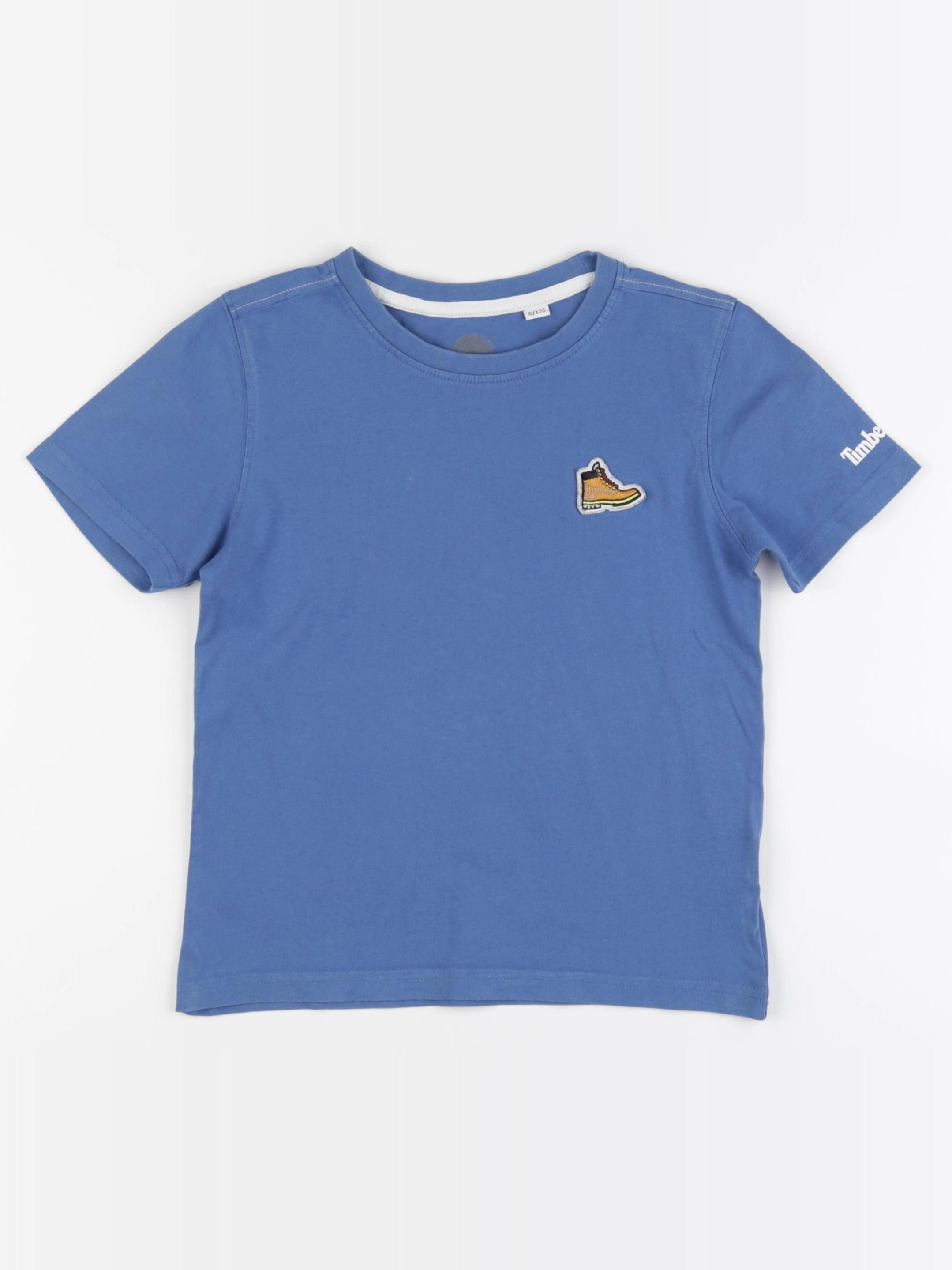 Timberland - tee-shirt bleu - 8 ans