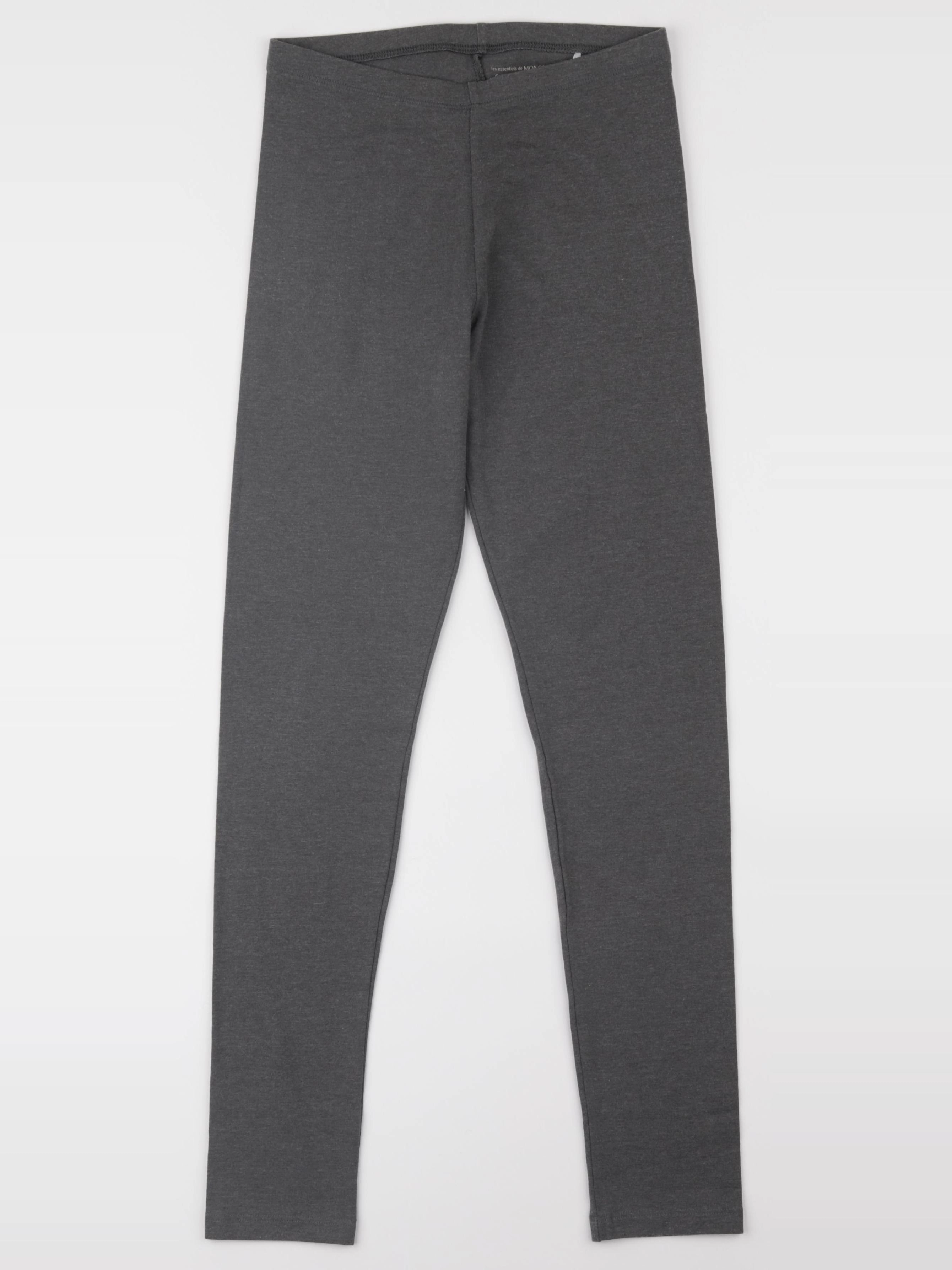Monoprix - legging gris - 12 ans