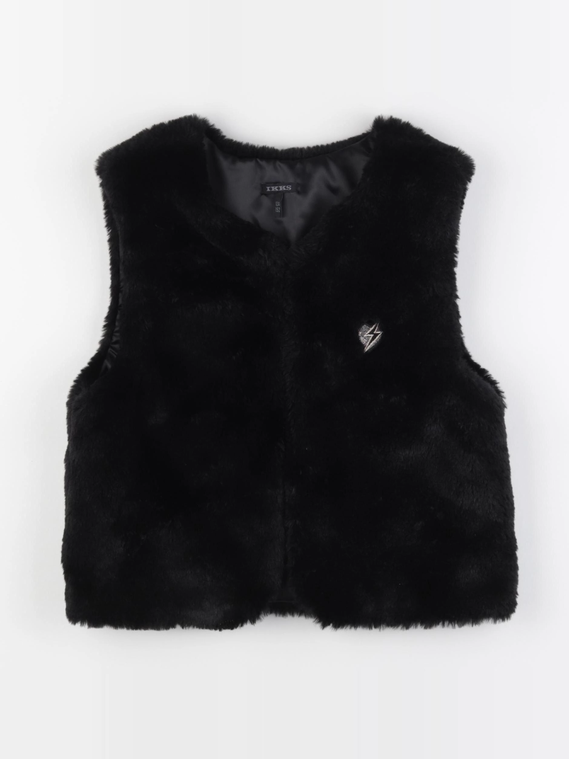 IKKS - gilet noir - 12 ans