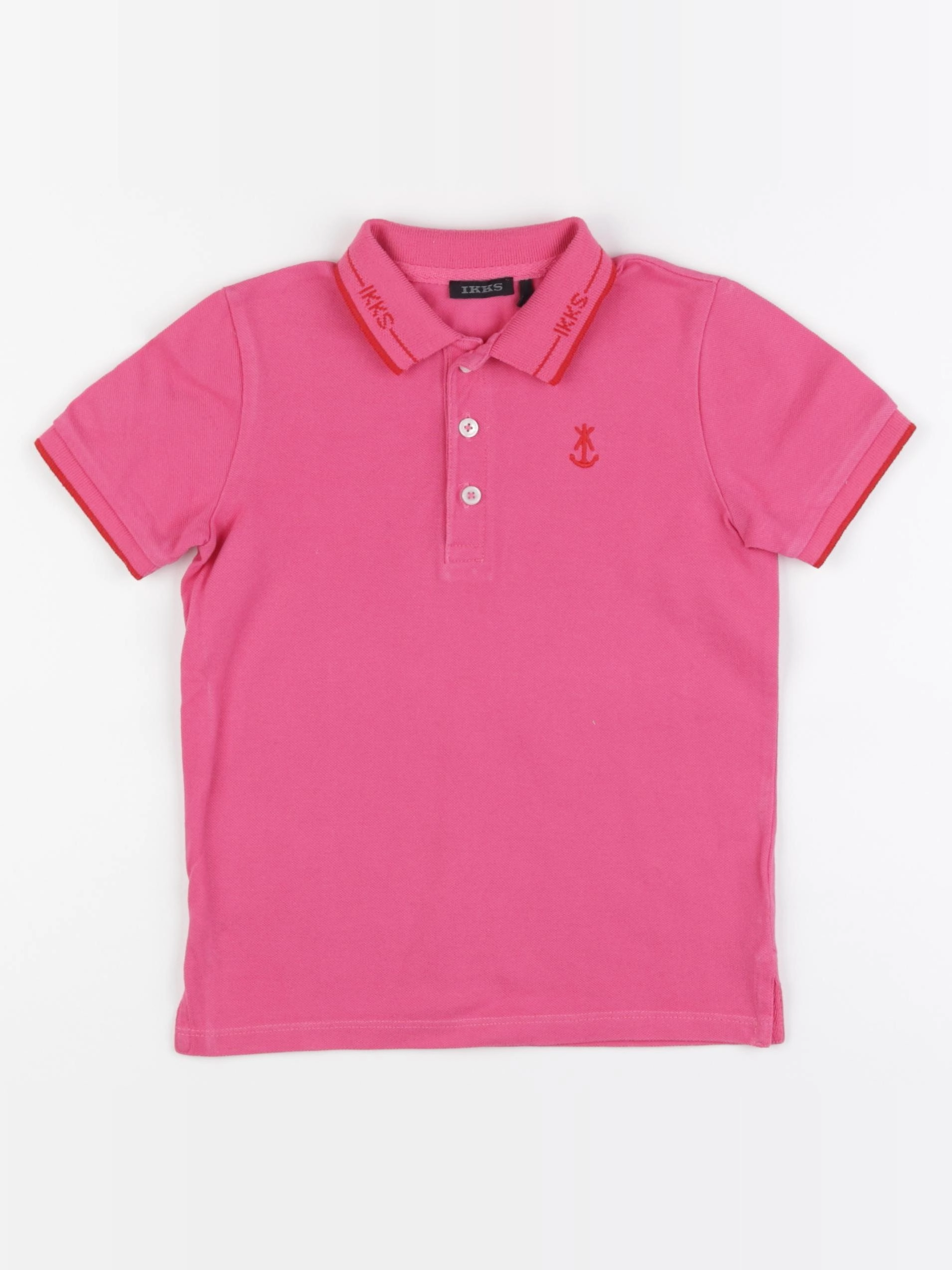 IKKS - polo rose - 4 ans