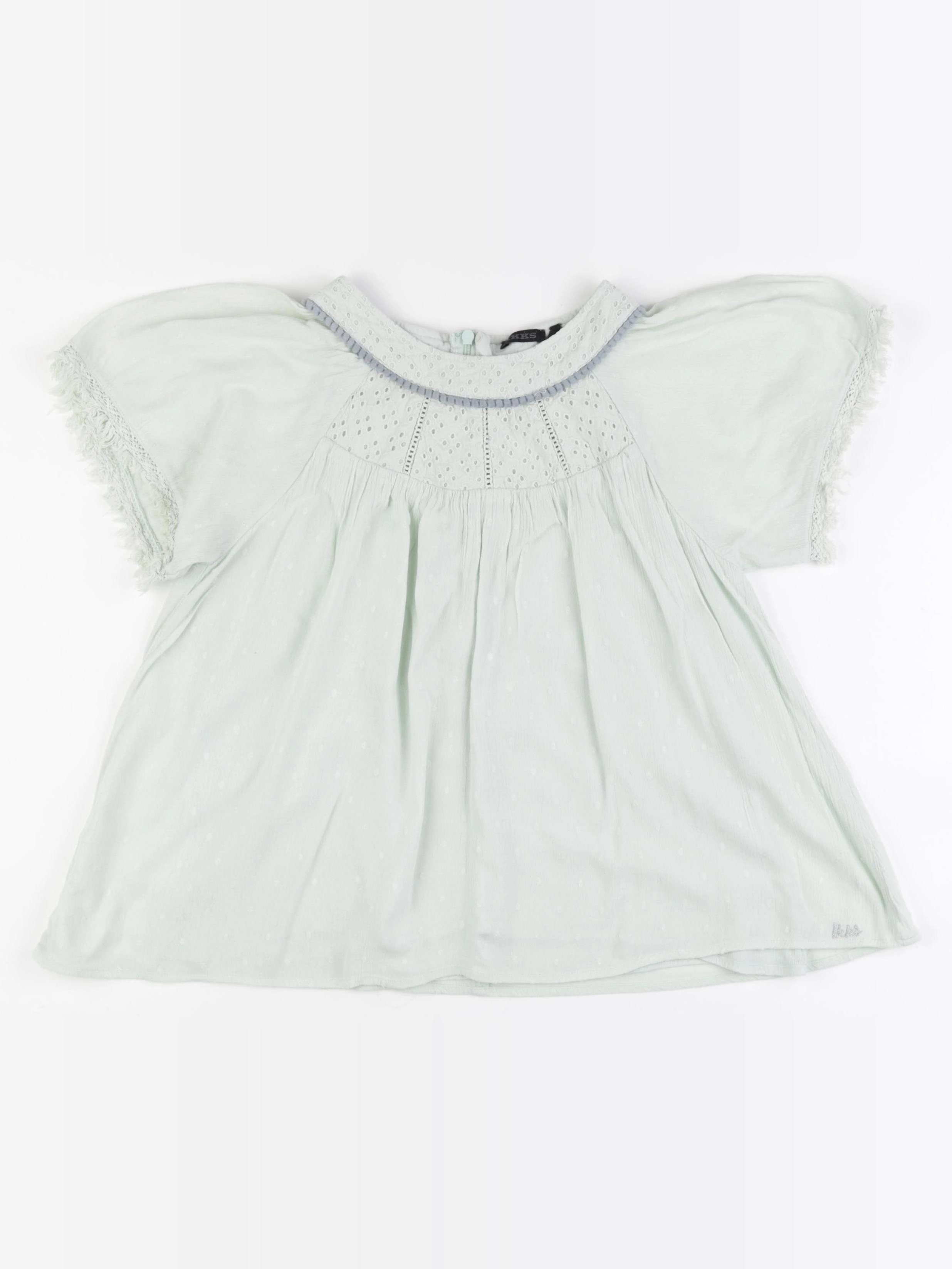 IKKS - blouse vert - 12 ans