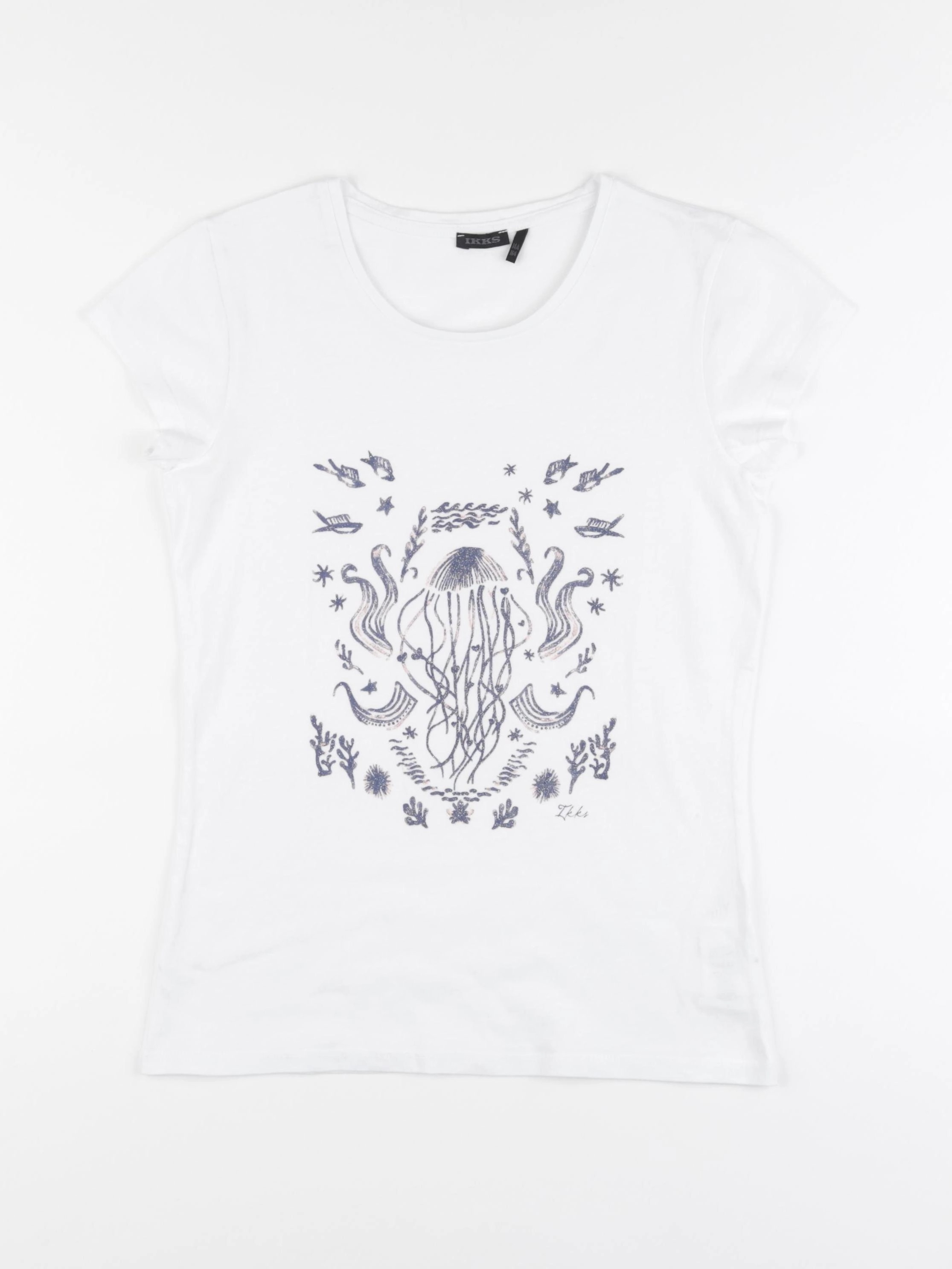 IKKS - tee-shirt blanc - 14 ans