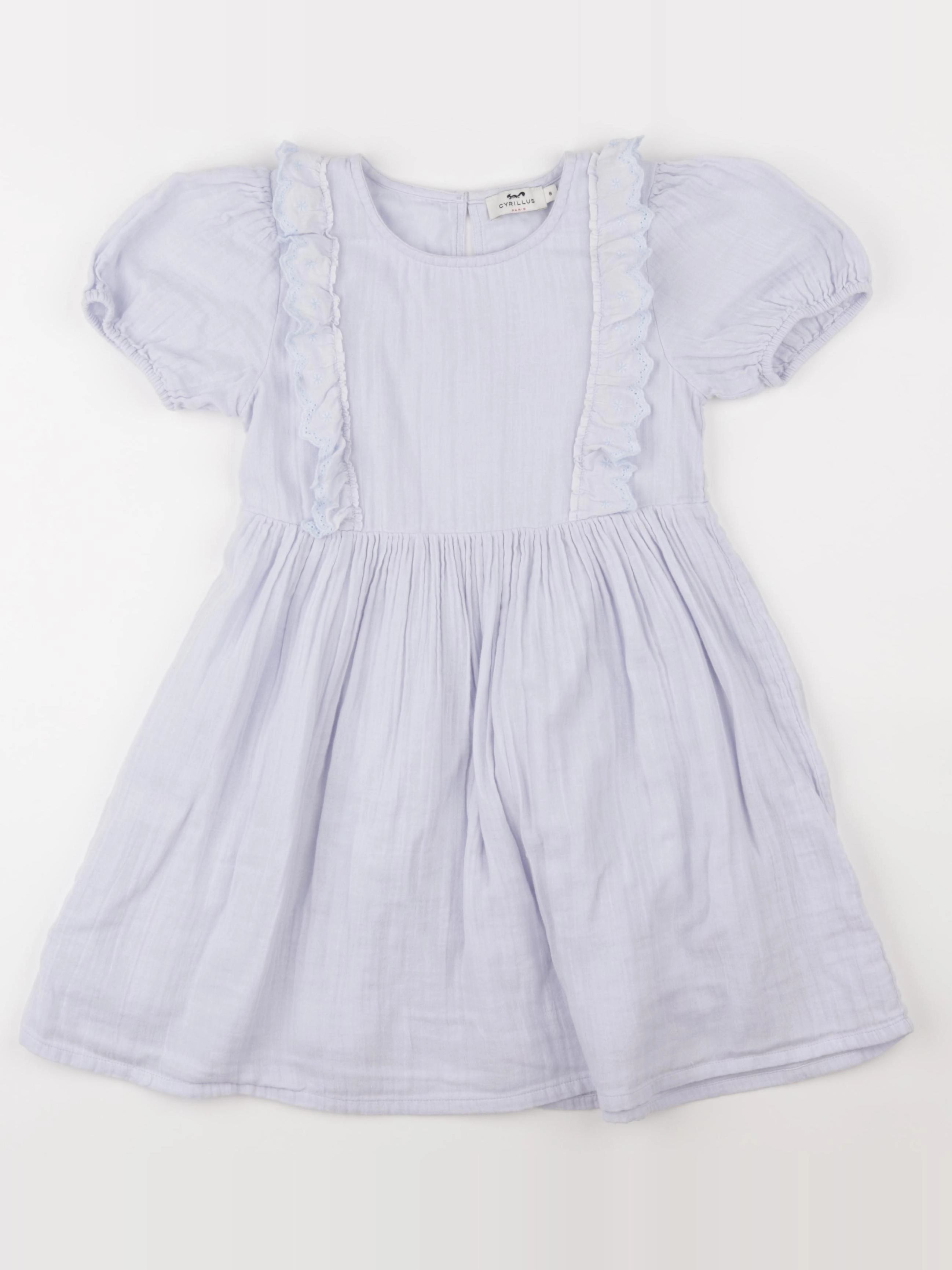 Cyrillus - robe bleu - 8 ans