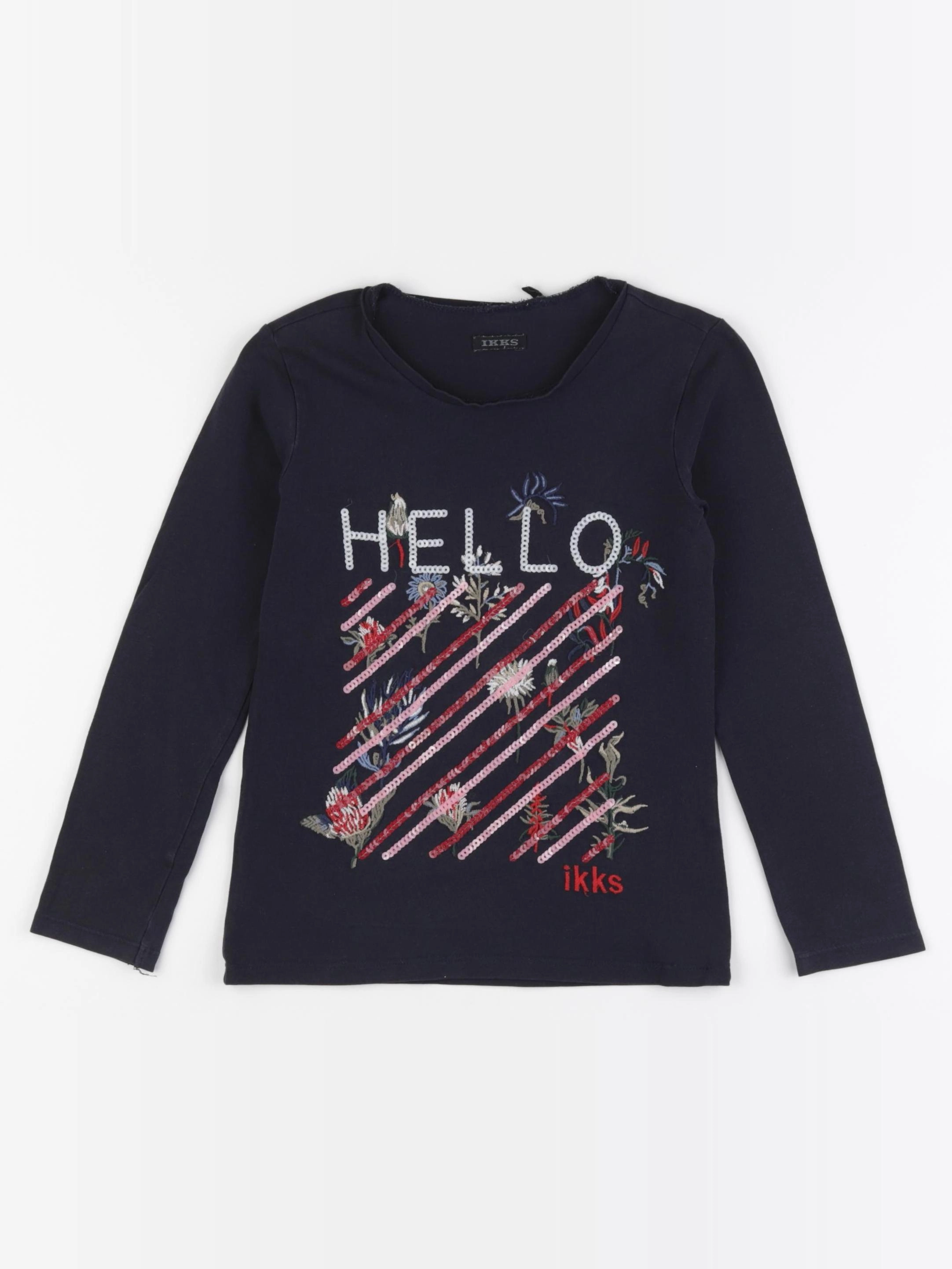 IKKS - tee-shirt bleu - 6 ans