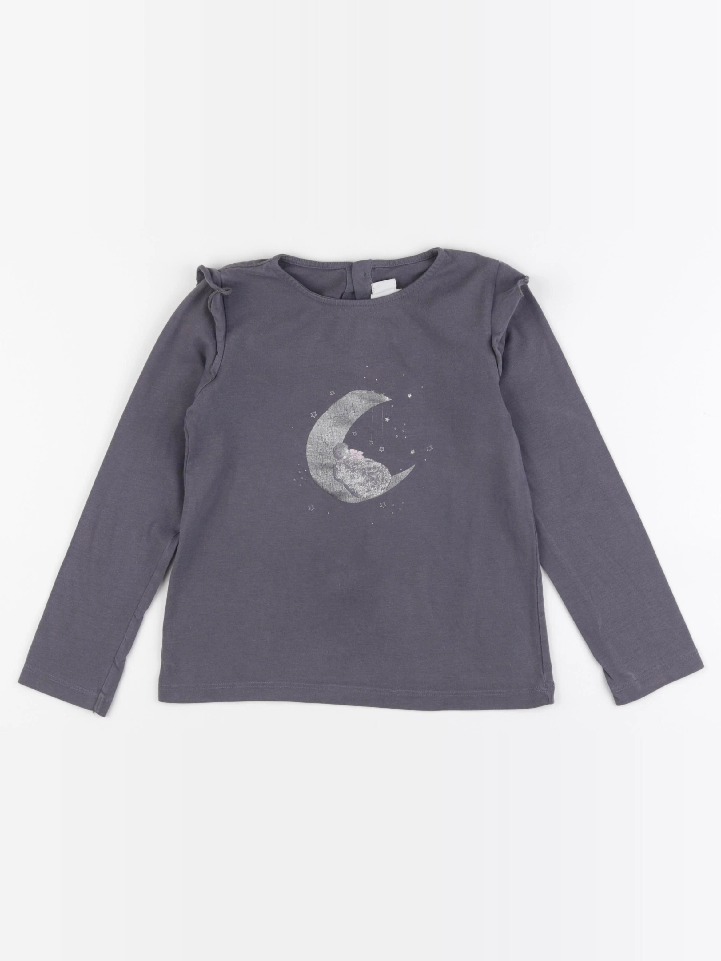 Jacadi - tee-shirt gris - 6 ans