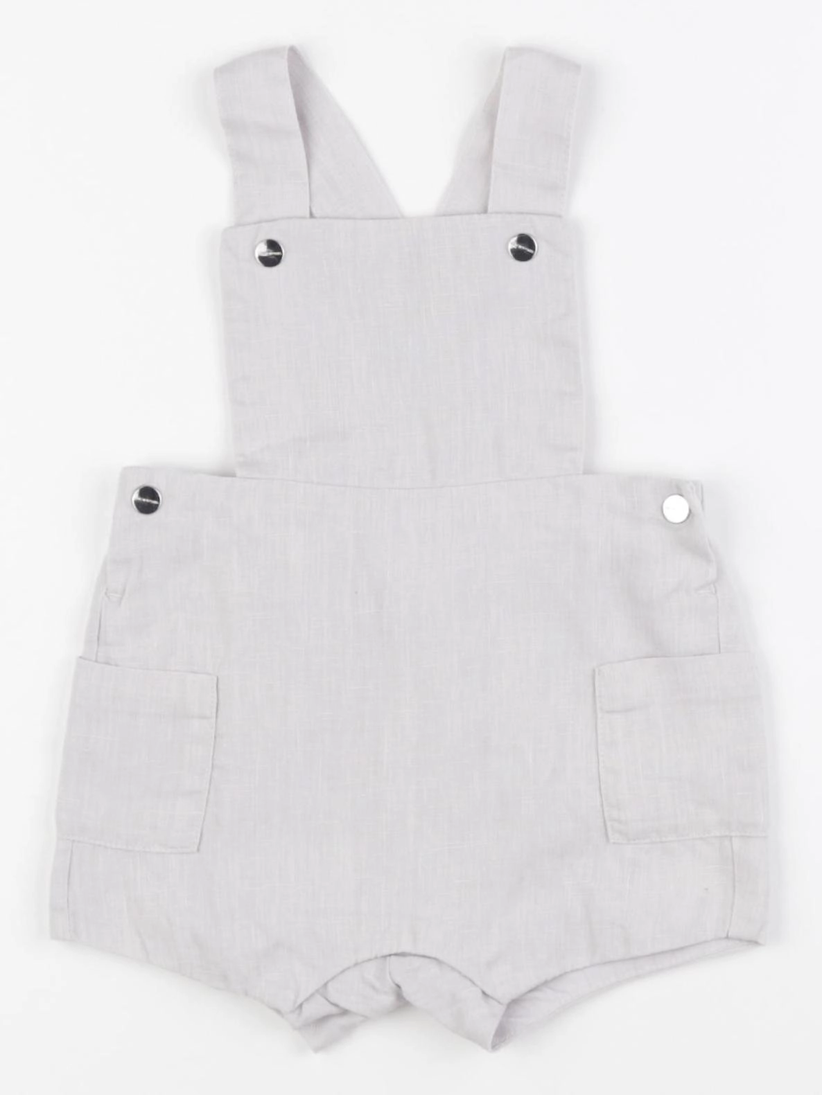 Jacadi - salopette beige - 6 mois