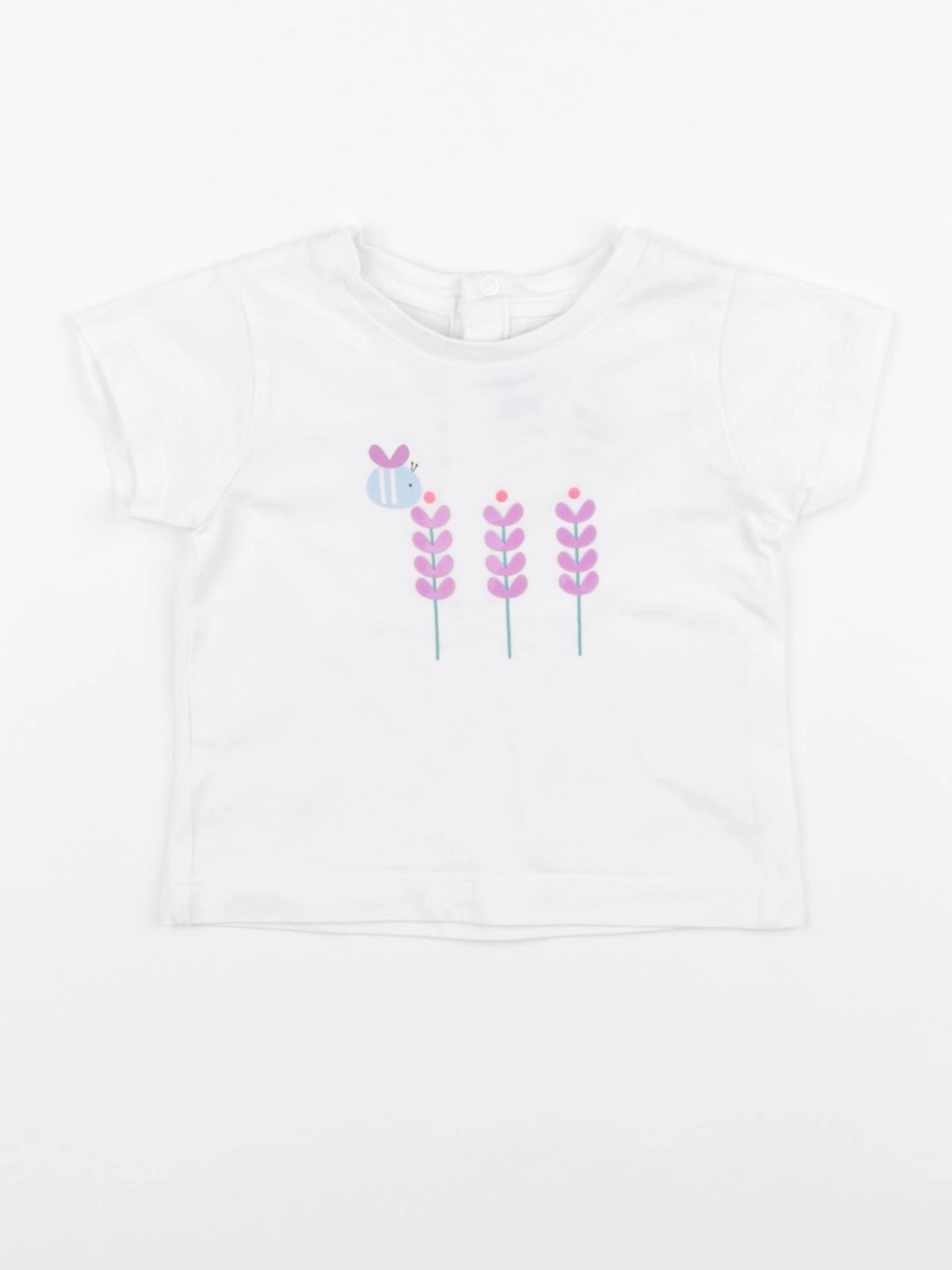 Jacadi - tee-shirt blanc - 18 mois