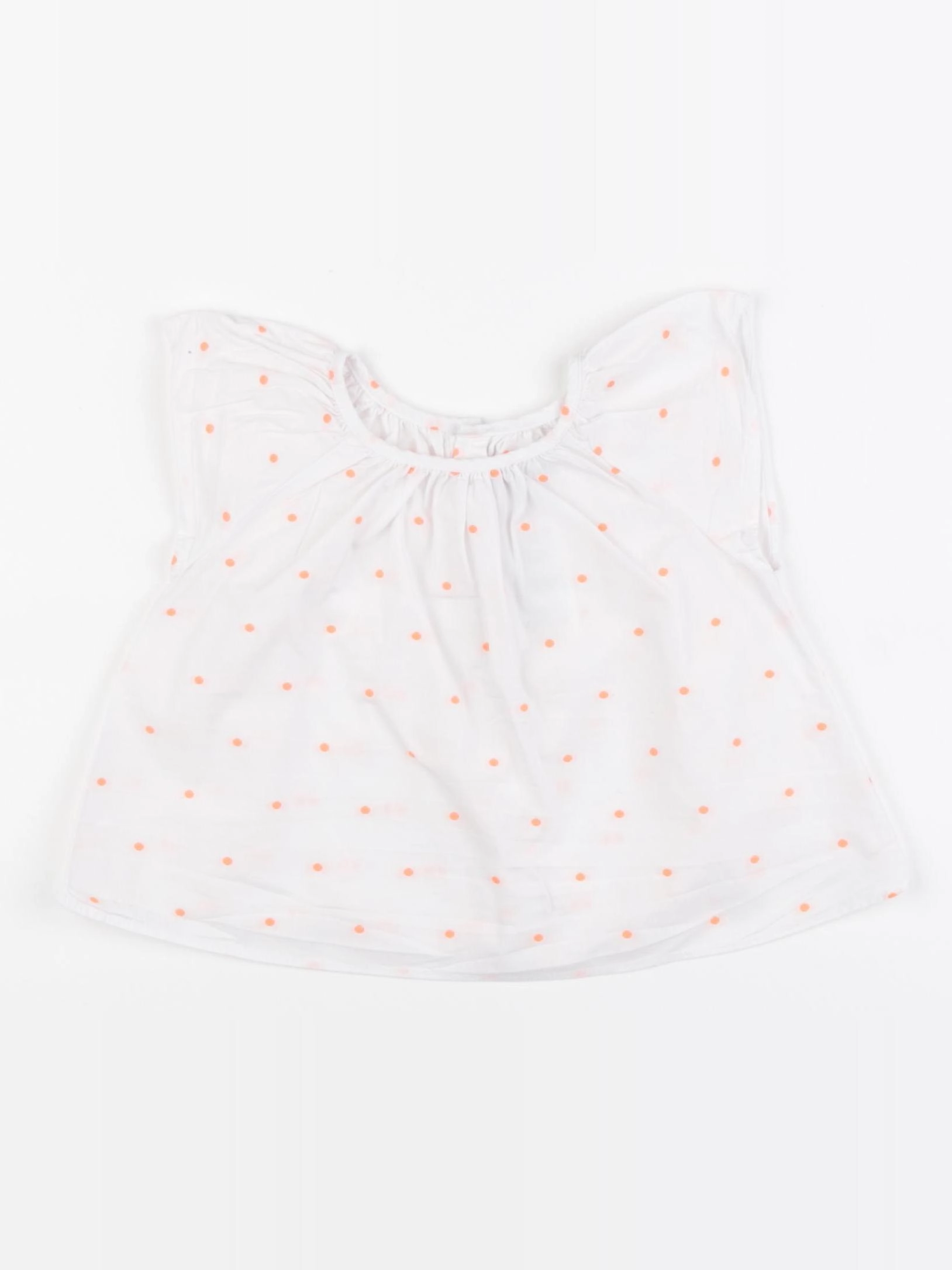 Jacadi - blouse orange - 12 mois