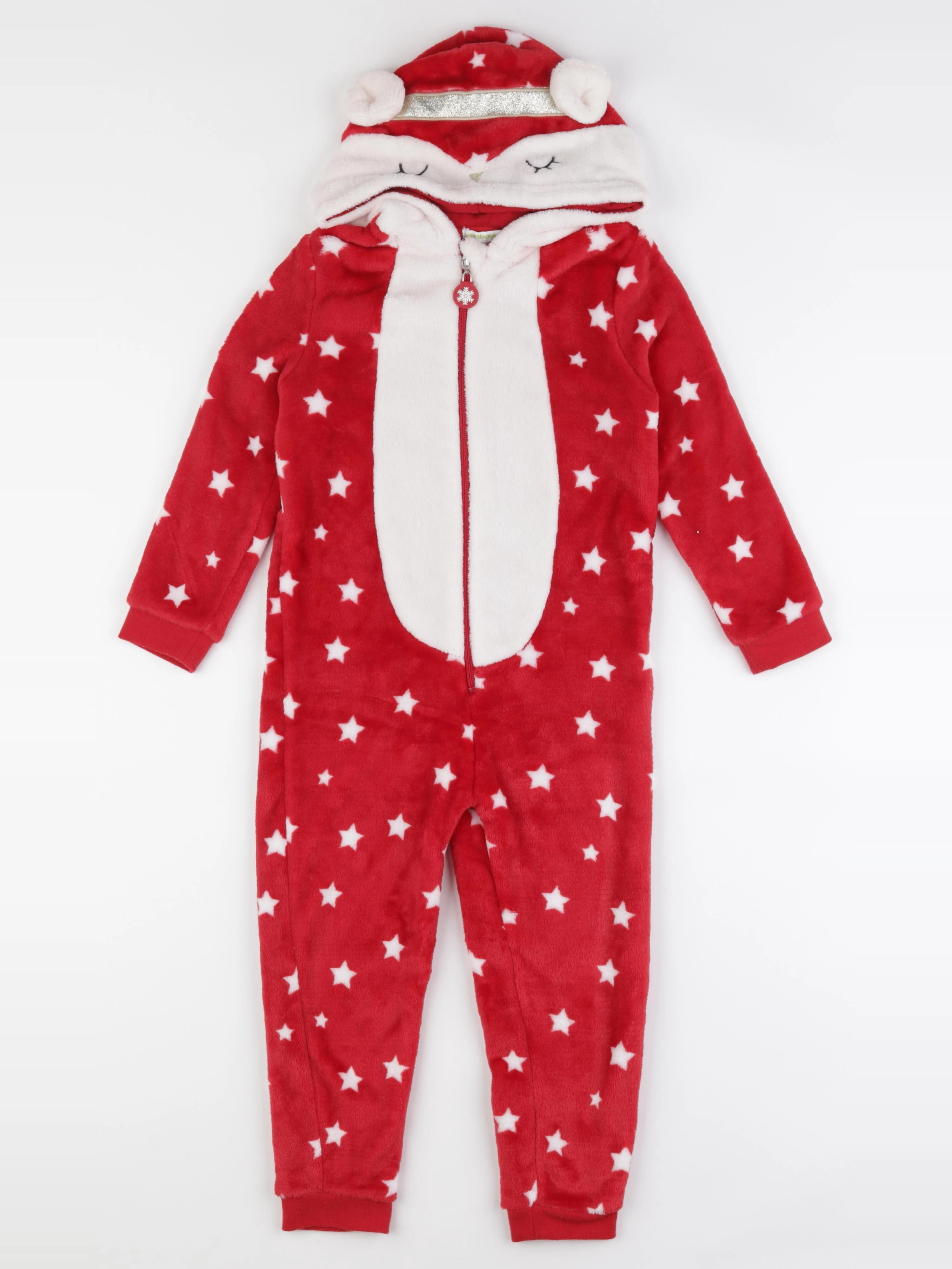 Vertbaudet - sur-pyjama or, rouge - 5 ans
