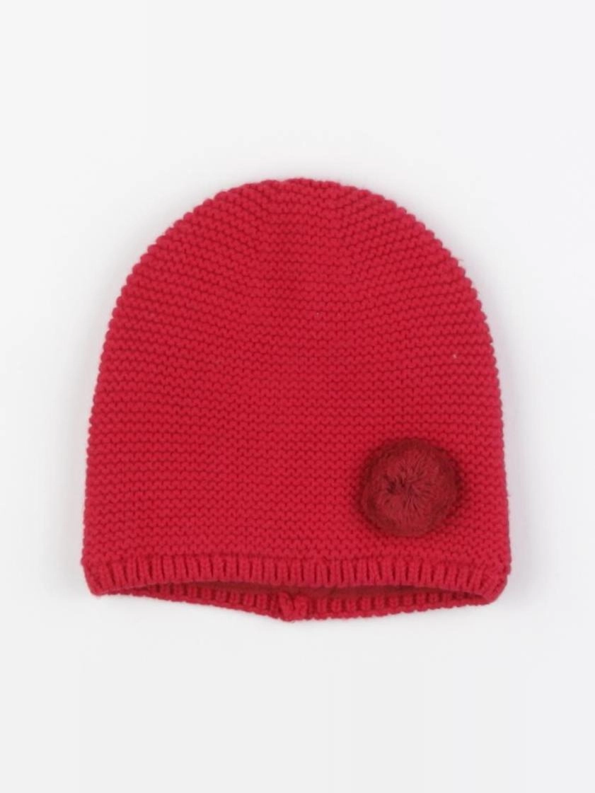 Jacadi - bonnet rouge - 18 mois