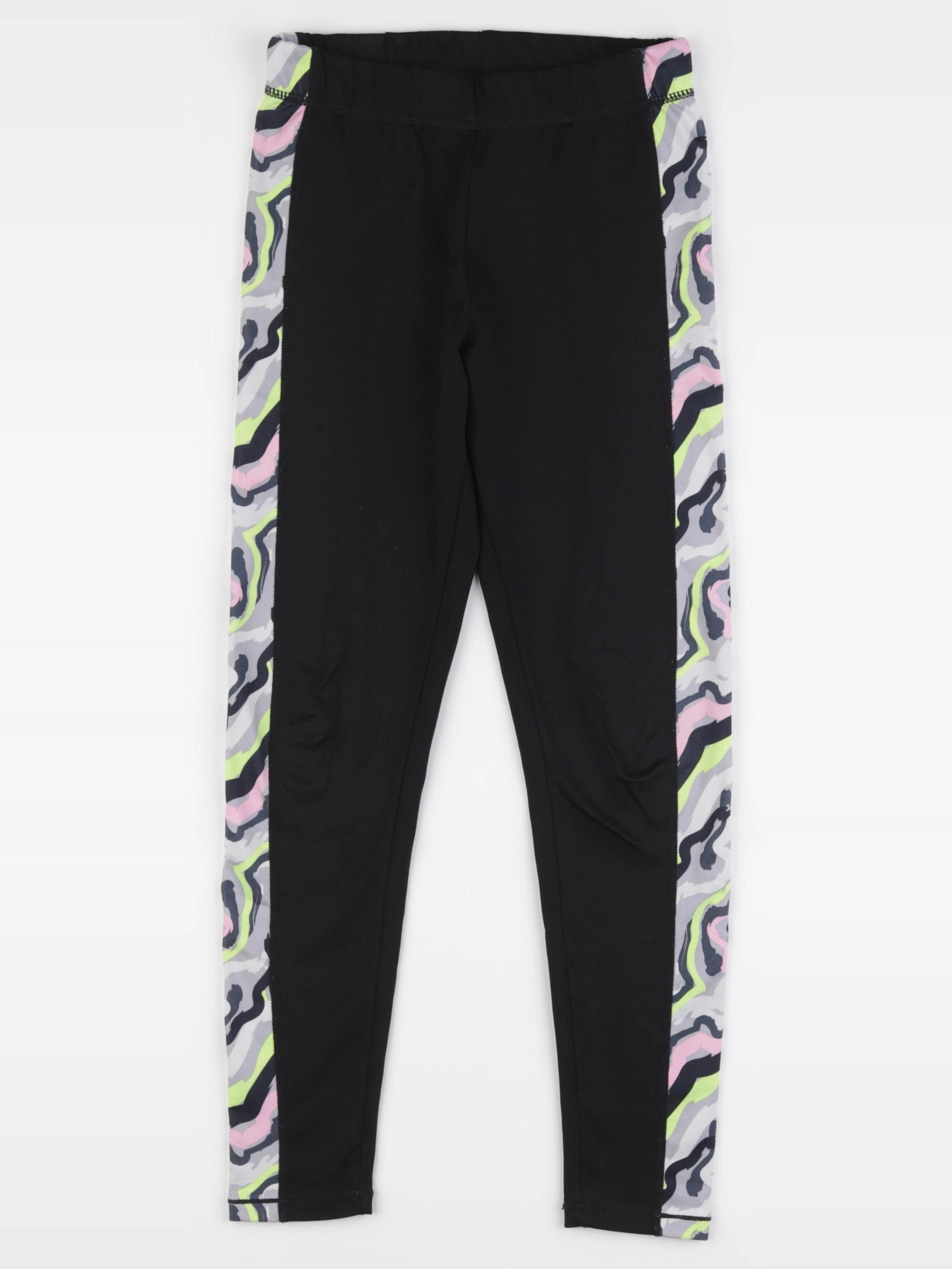H&M - jogging noir - 8/10 ans
