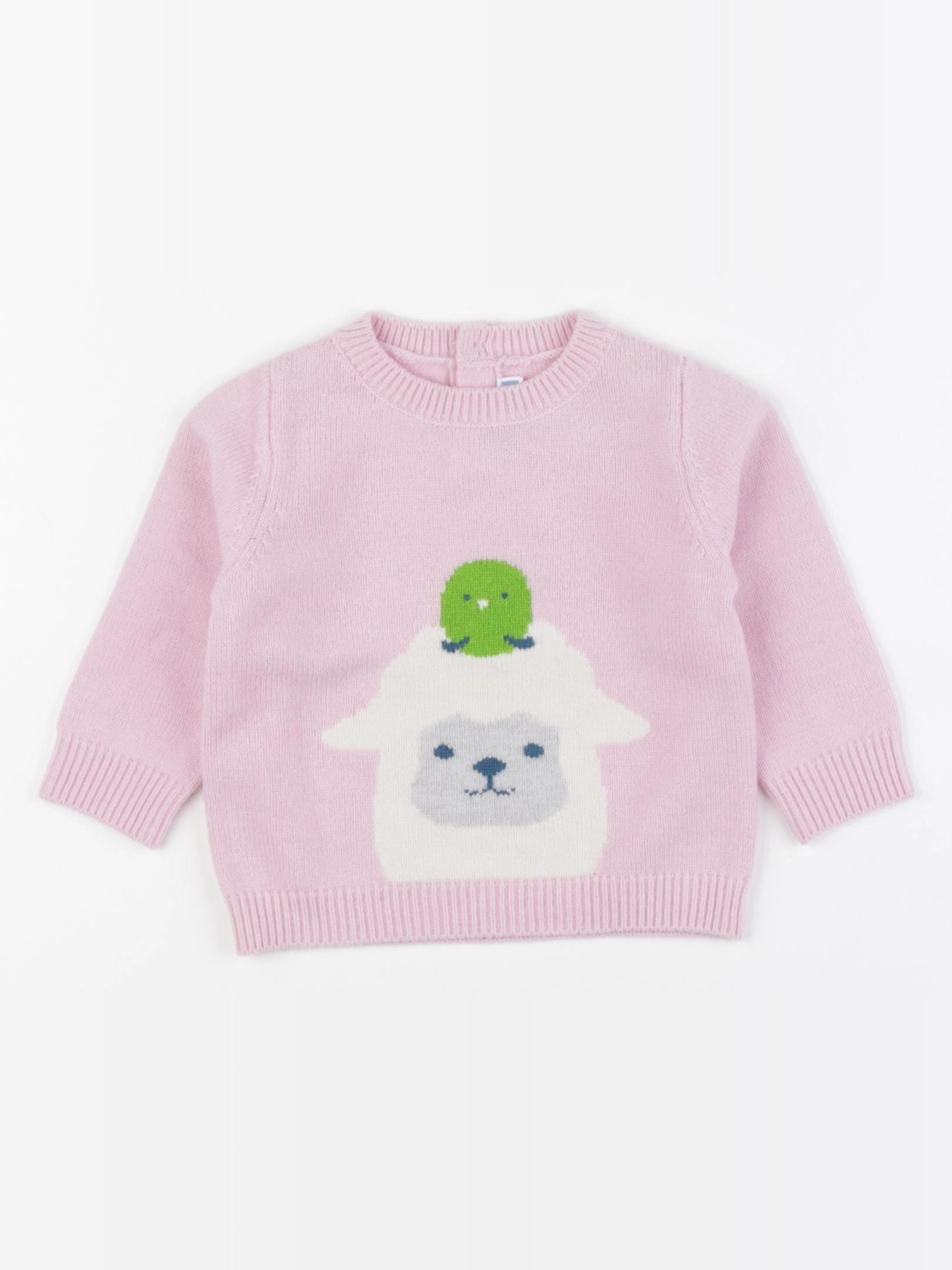 Jacadi - pull rose - 6 mois