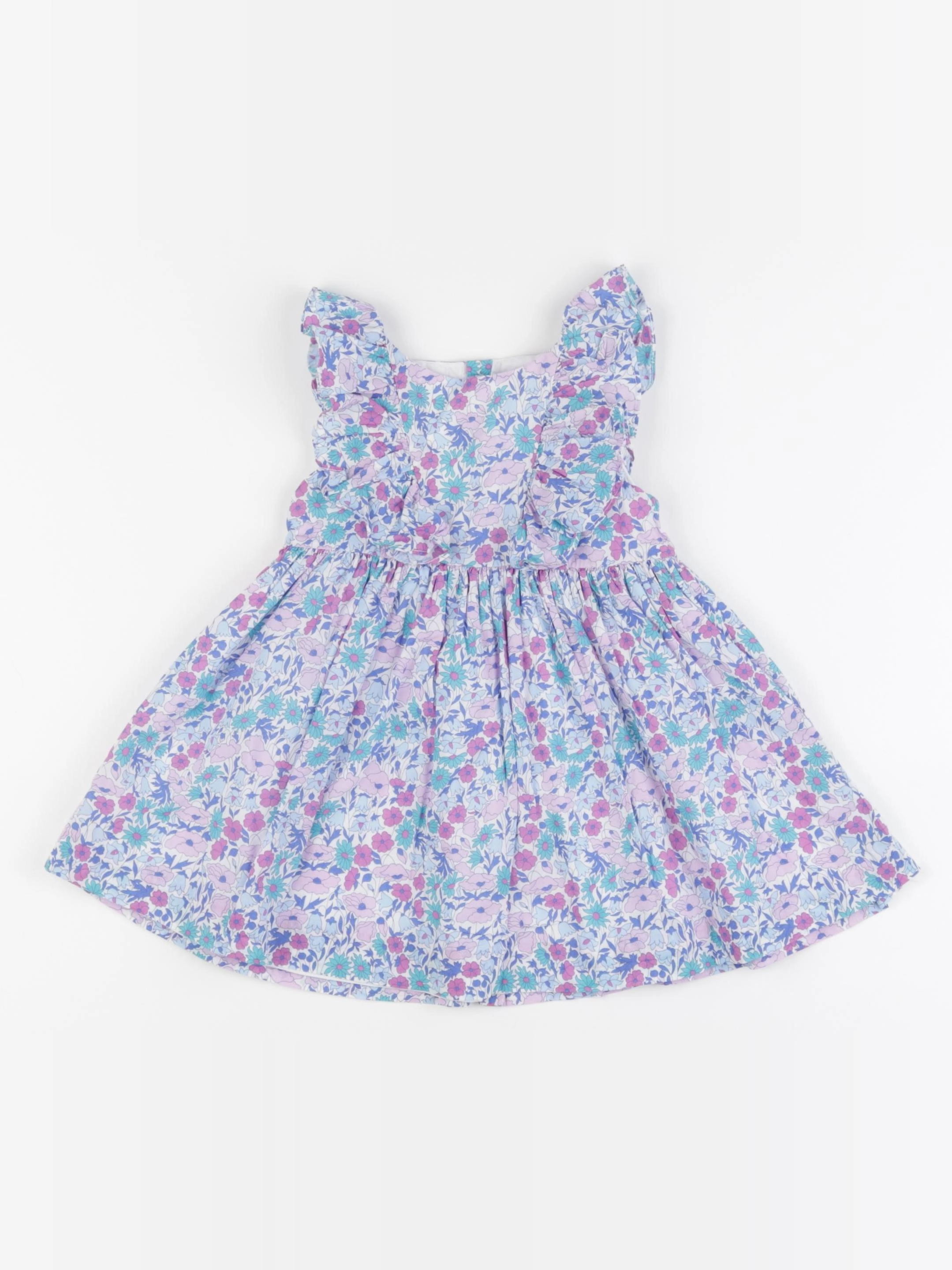 Jacadi - robe liberty violet - 18 mois