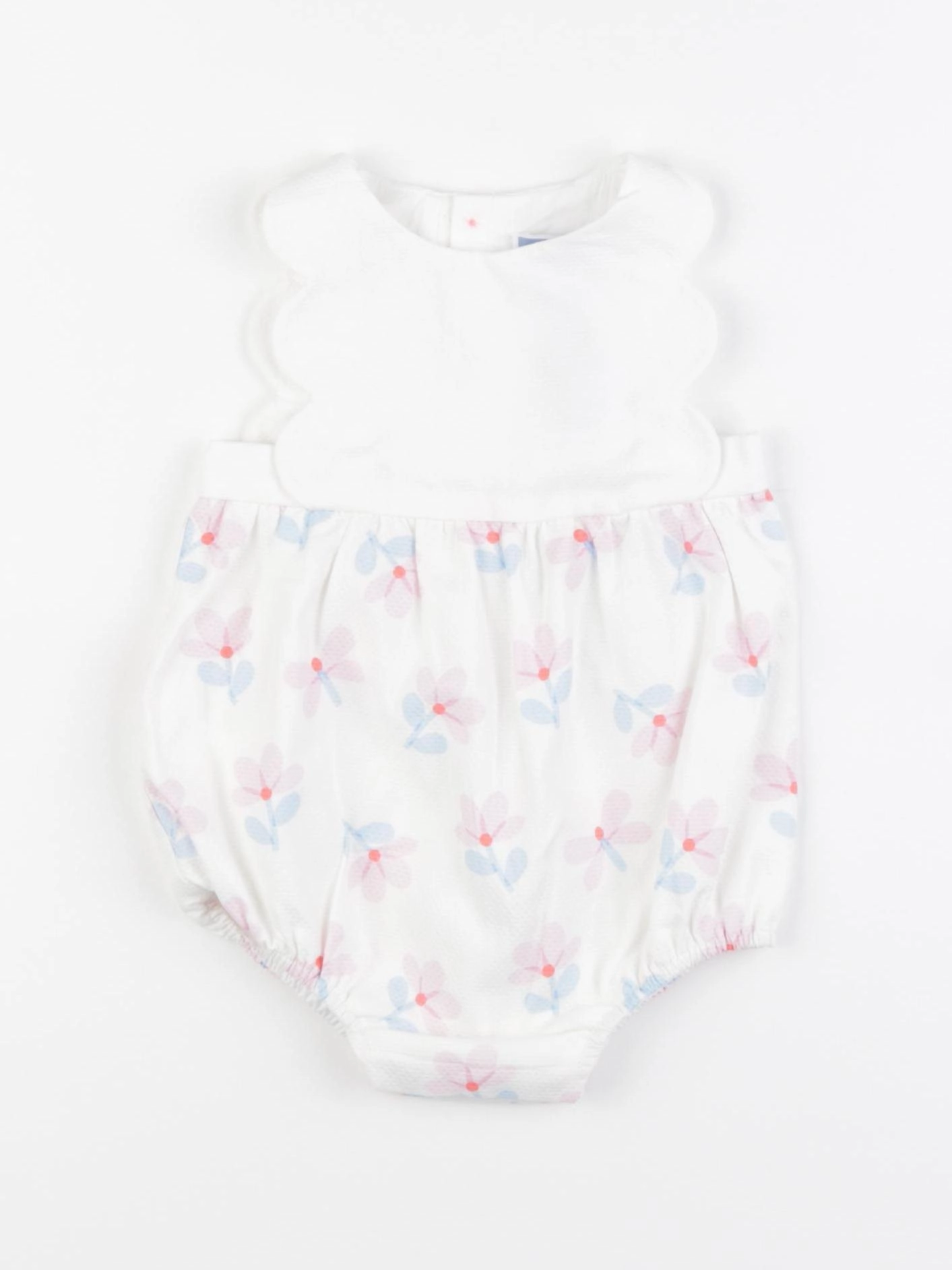 Jacadi - combinaison blanc - 6 mois