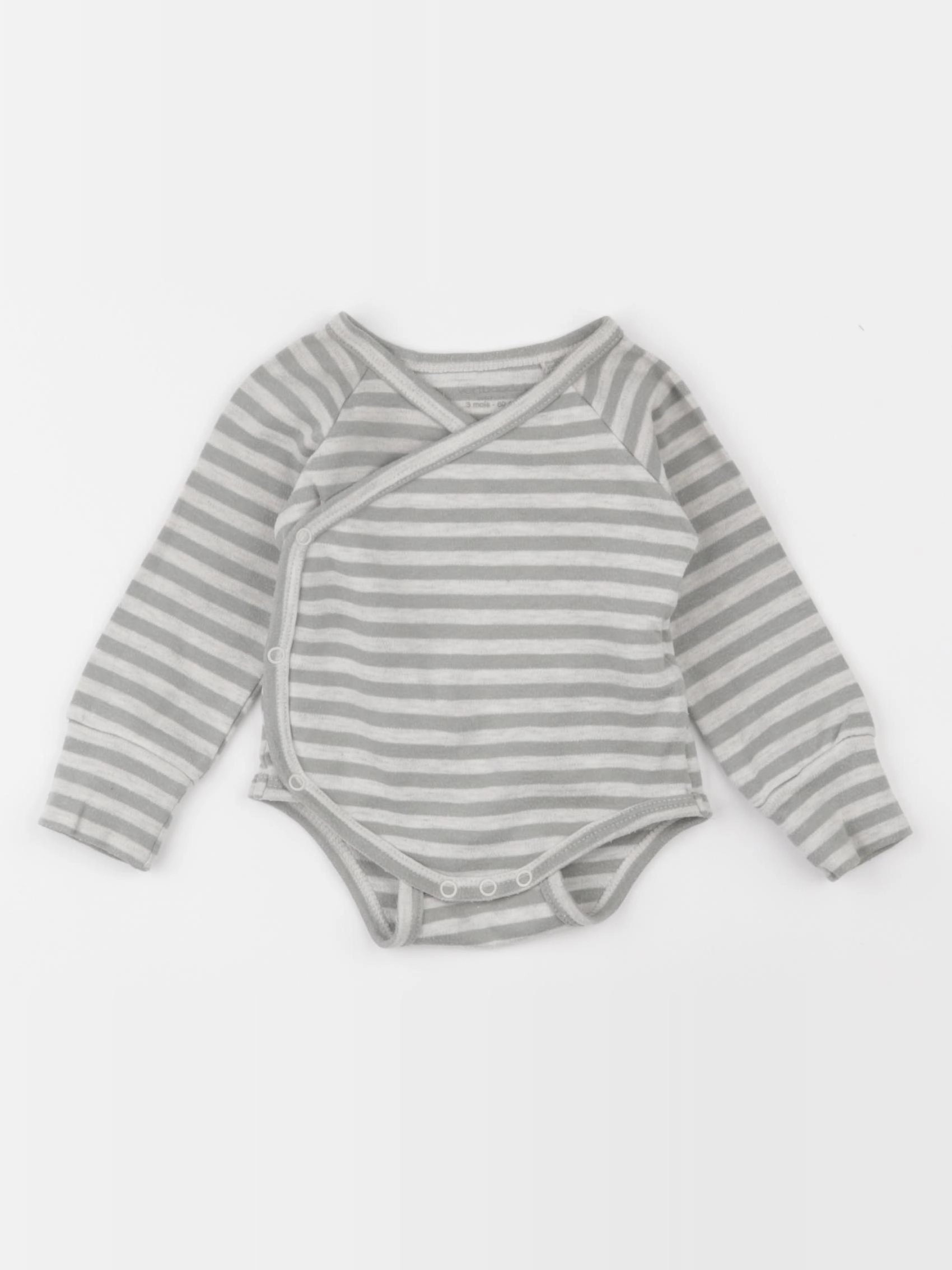 Vertbaudet - body vert - 3 mois