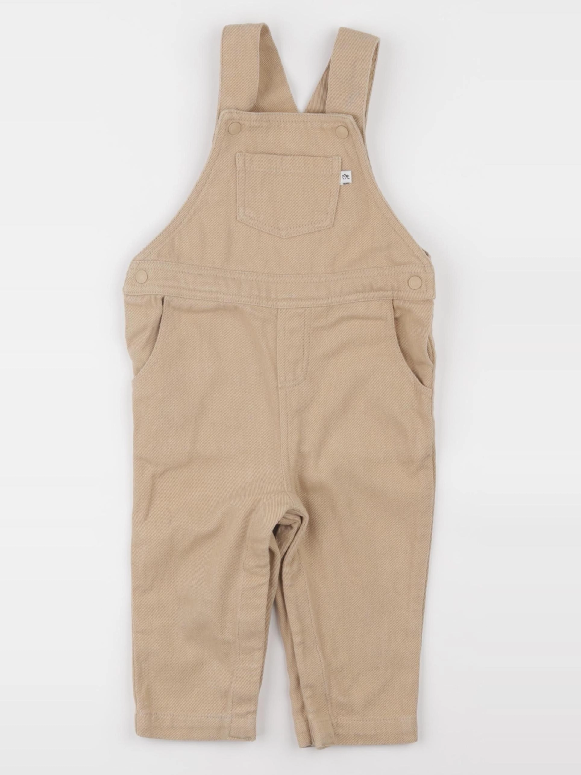 Cadet Rousselle - salopette beige - 12 mois