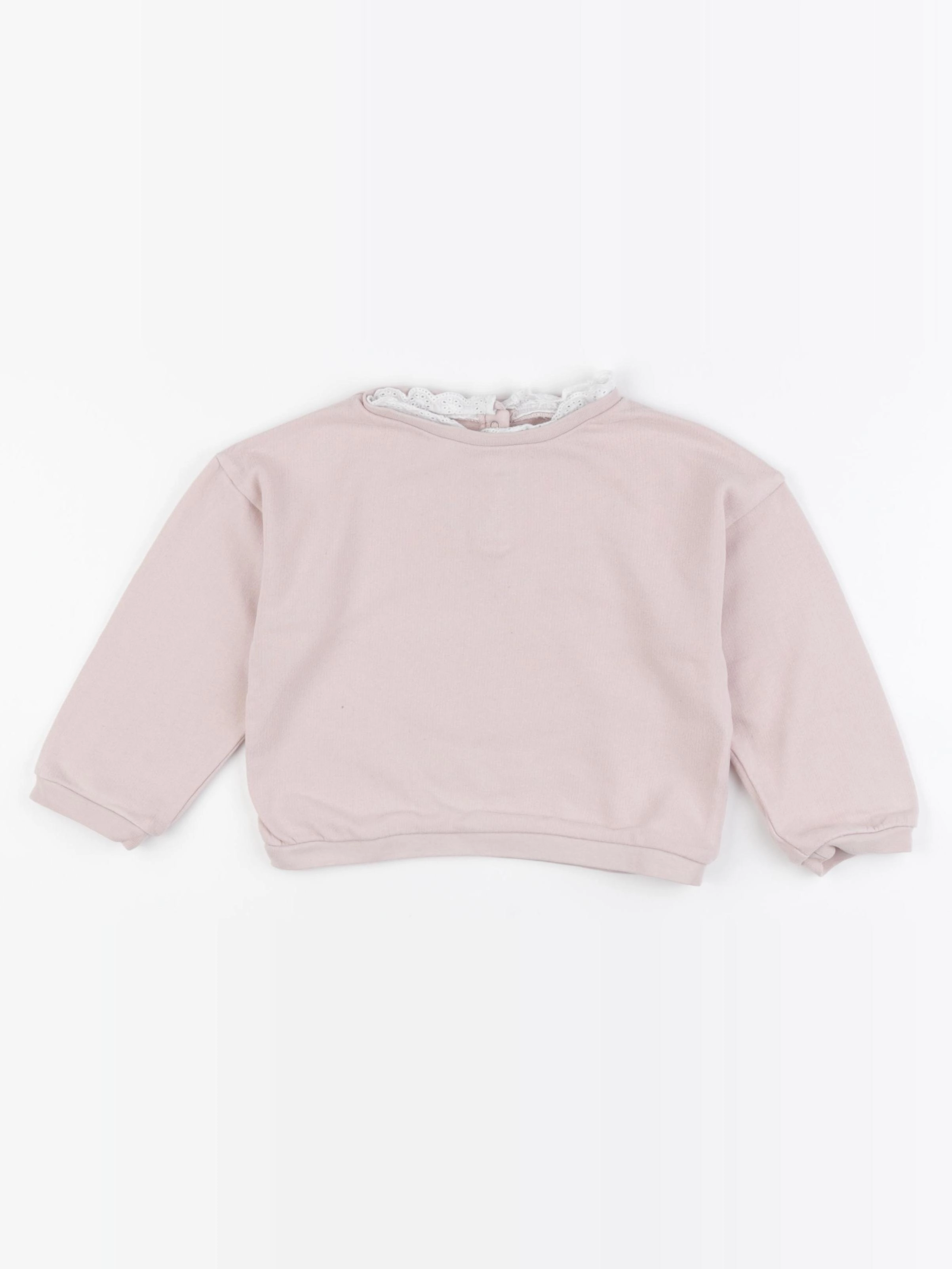 Vertbaudet - sweat rose - 36 mois