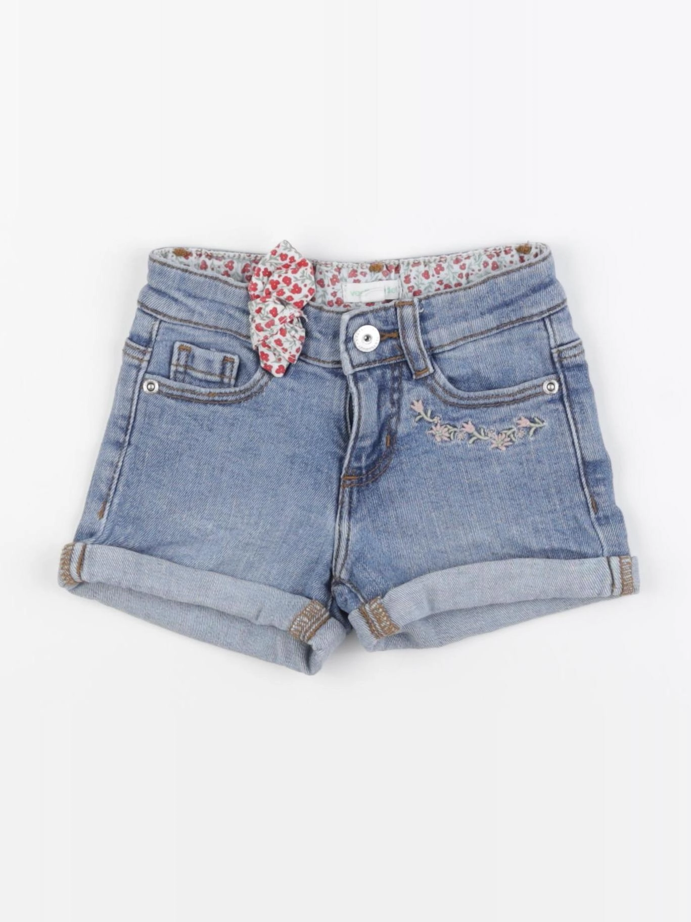 Vertbaudet - short bleu - 3 ans