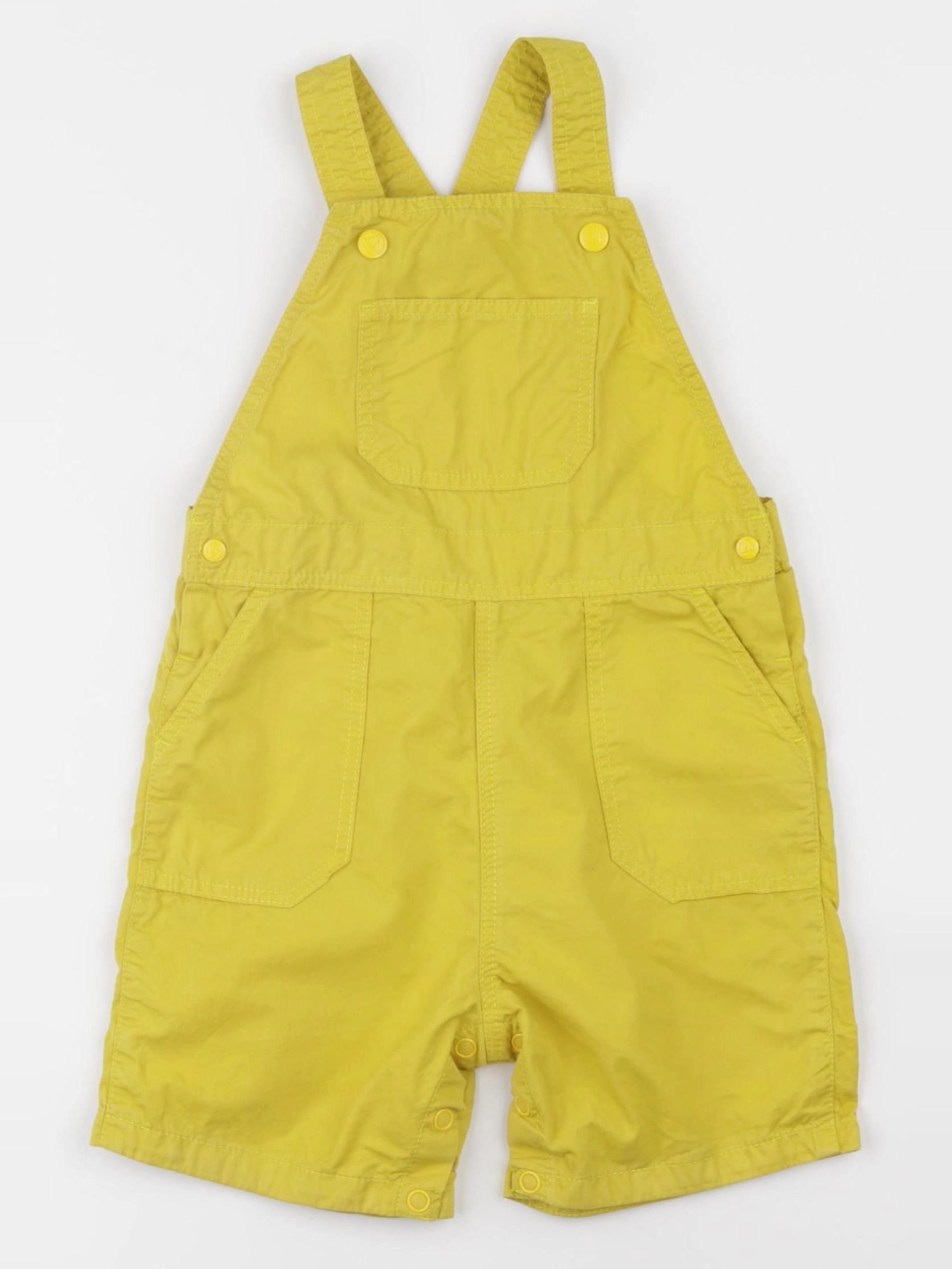 Petit Bateau - salopette jaune - 24 mois