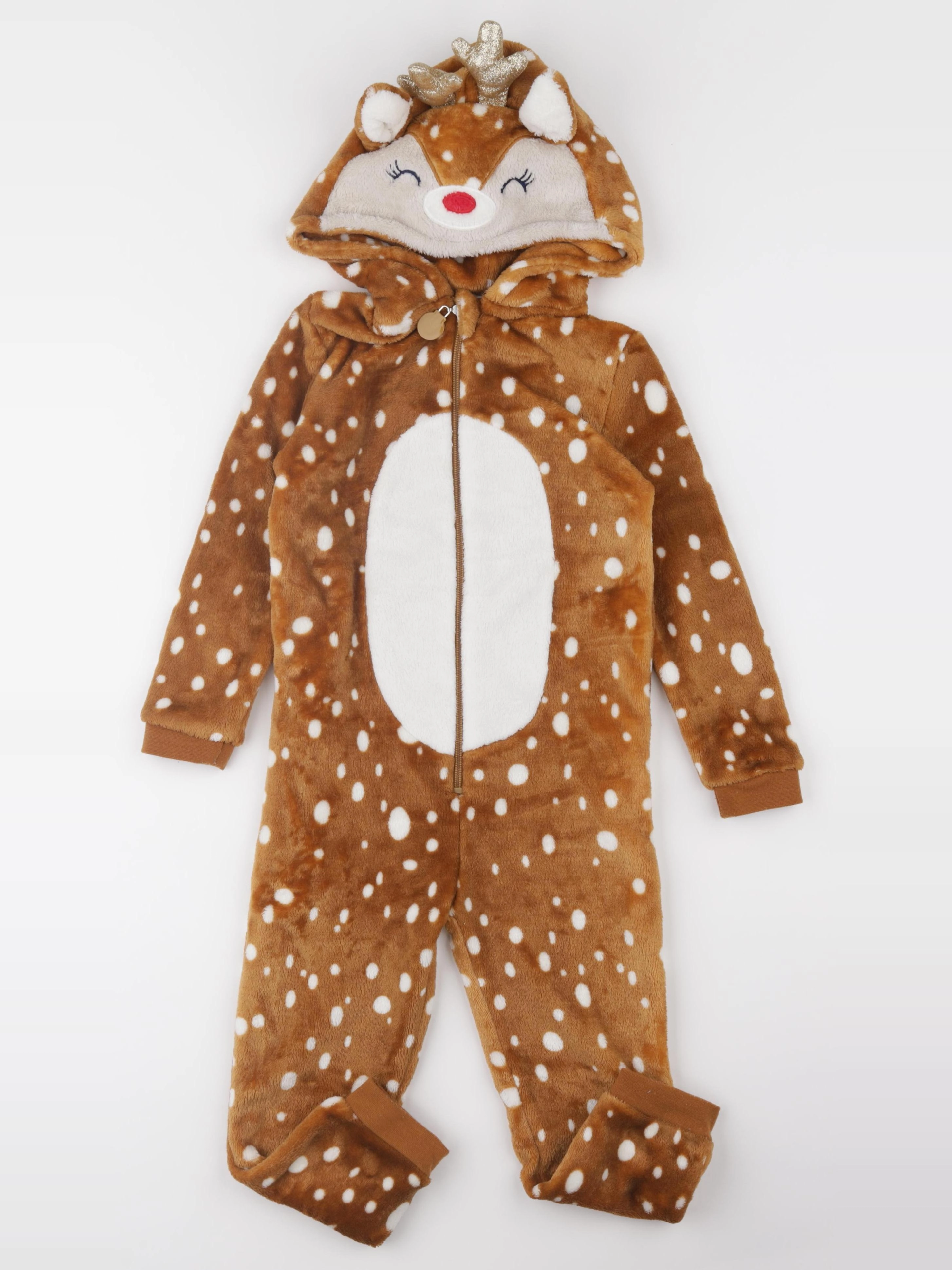 Vertbaudet - sur-pyjama marron - 5 ans