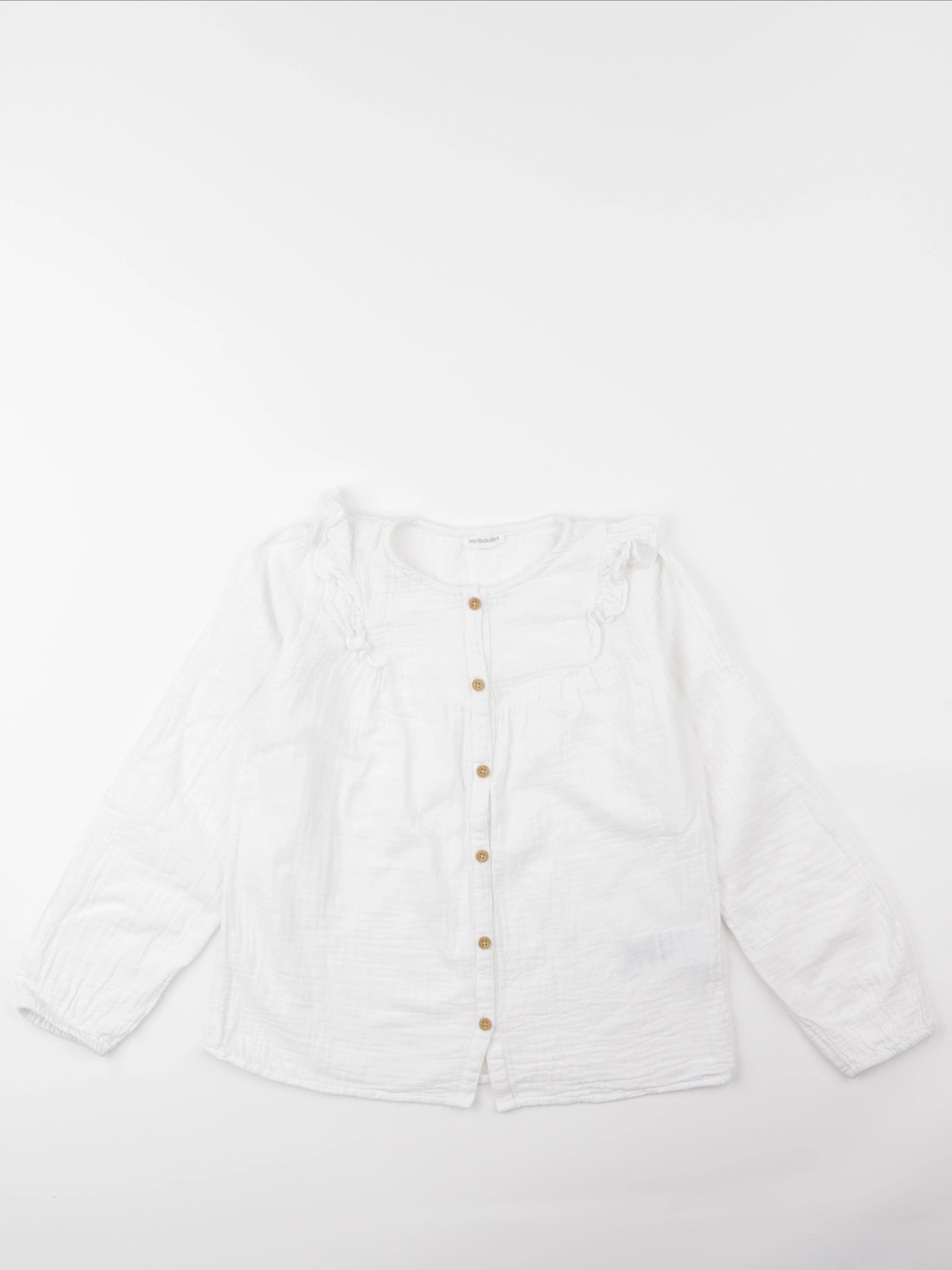 Vertbaudet - blouse blanc - 9 ans