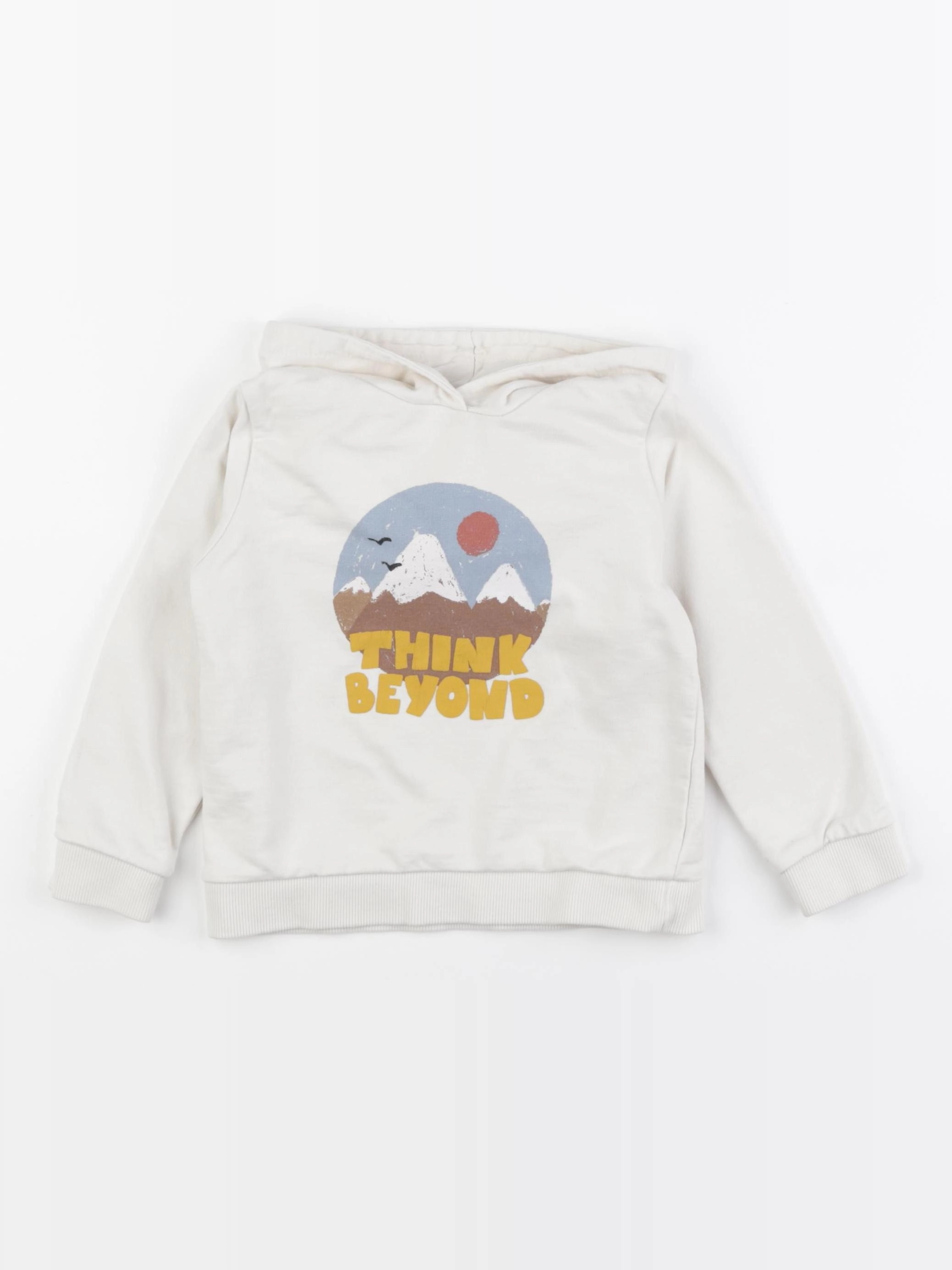 Mango - sweat beige - 2/3 ans