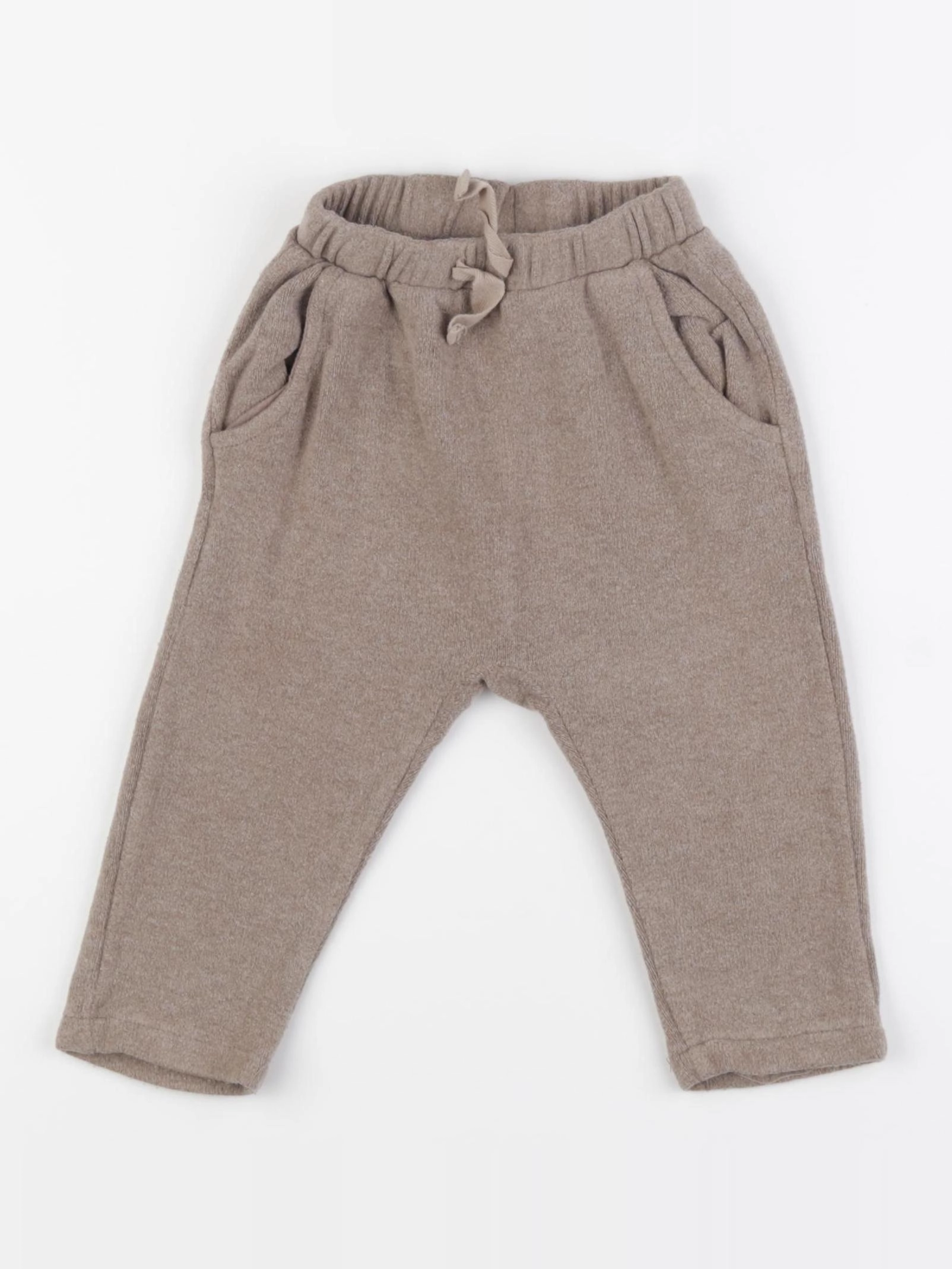 Zara - legging marron - 12/18 mois