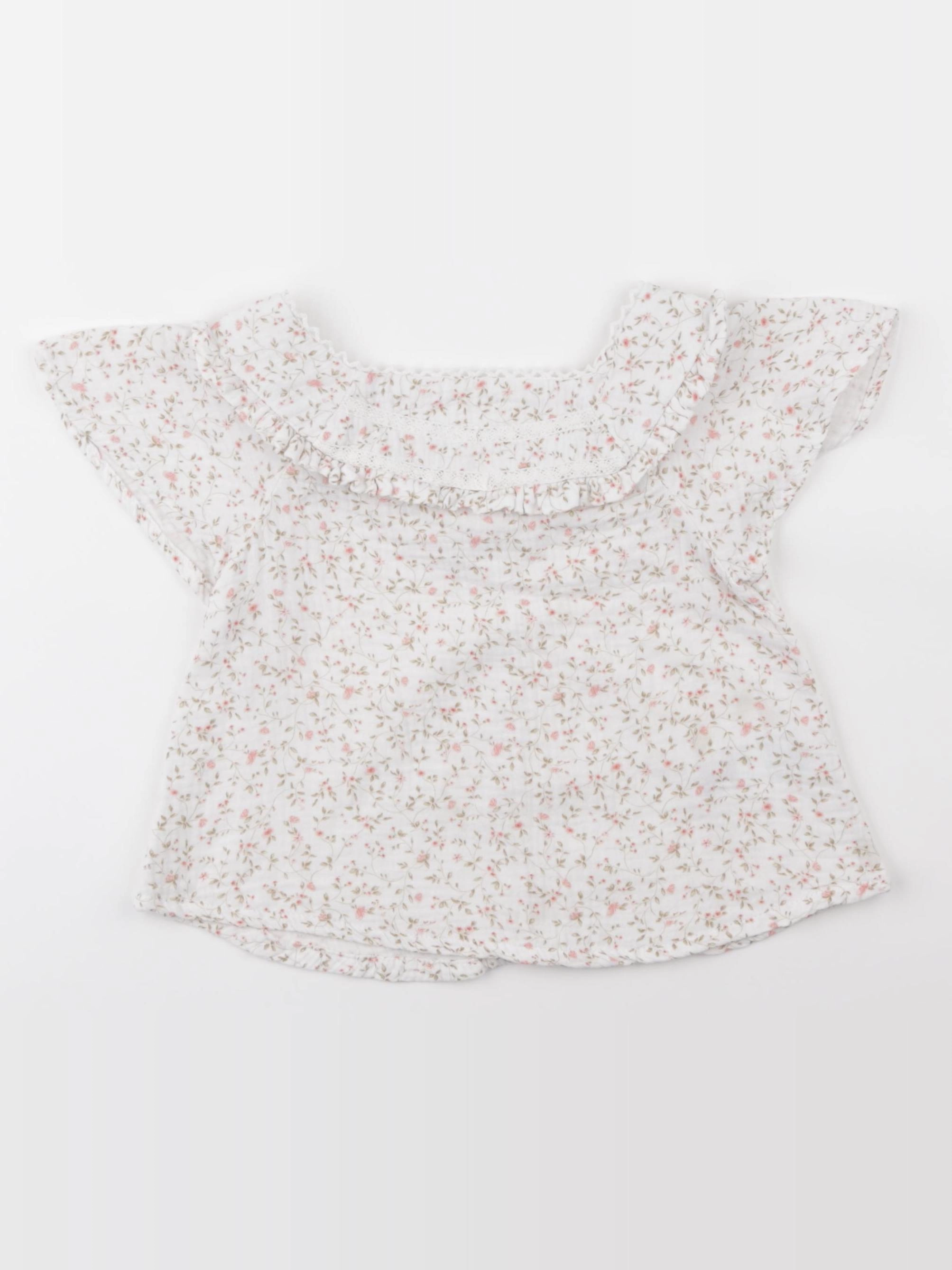 Vertbaudet - blouse beige - 4 ans