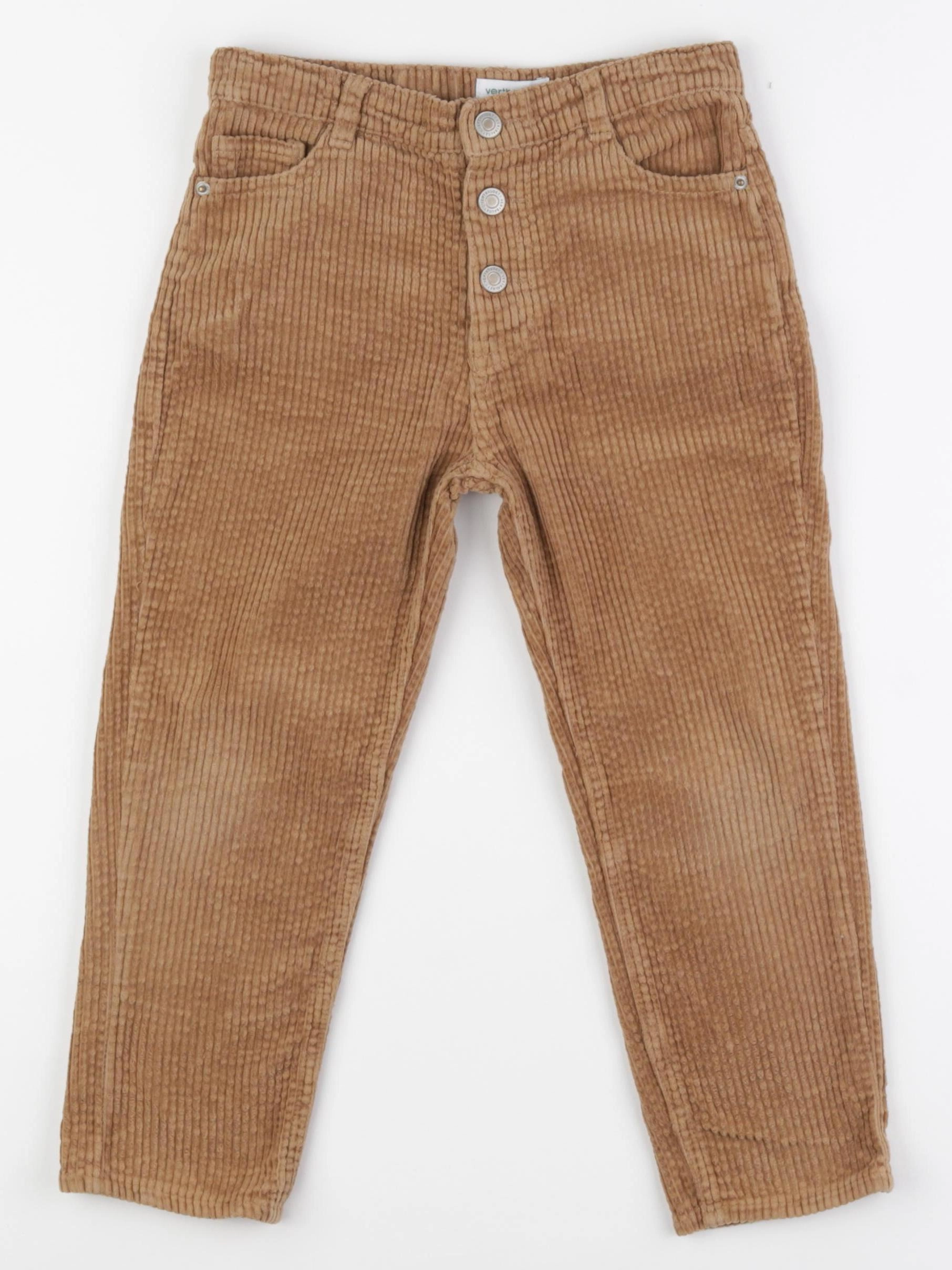 Vertbaudet - pantalon marron - 5 ans