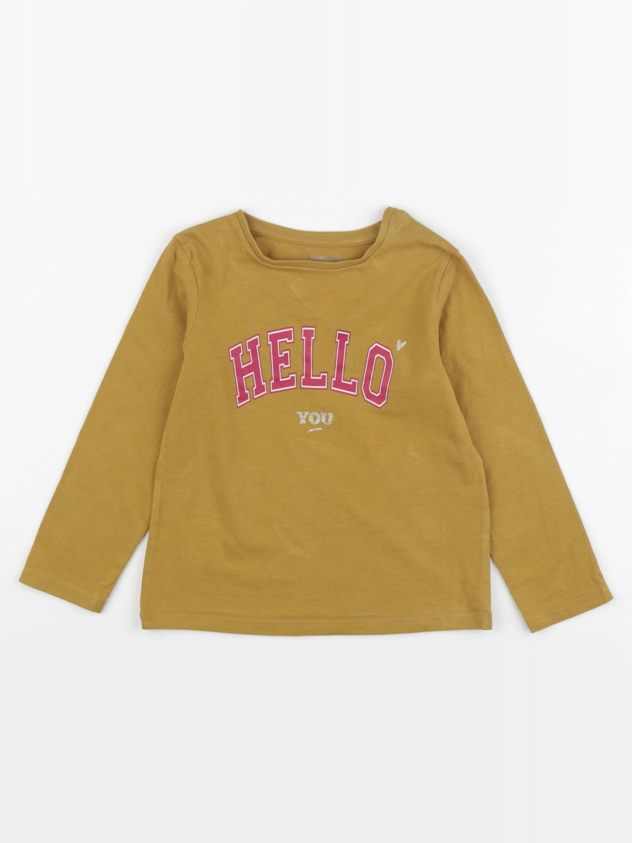 Vertbaudet - tee-shirt vert - 5 ans