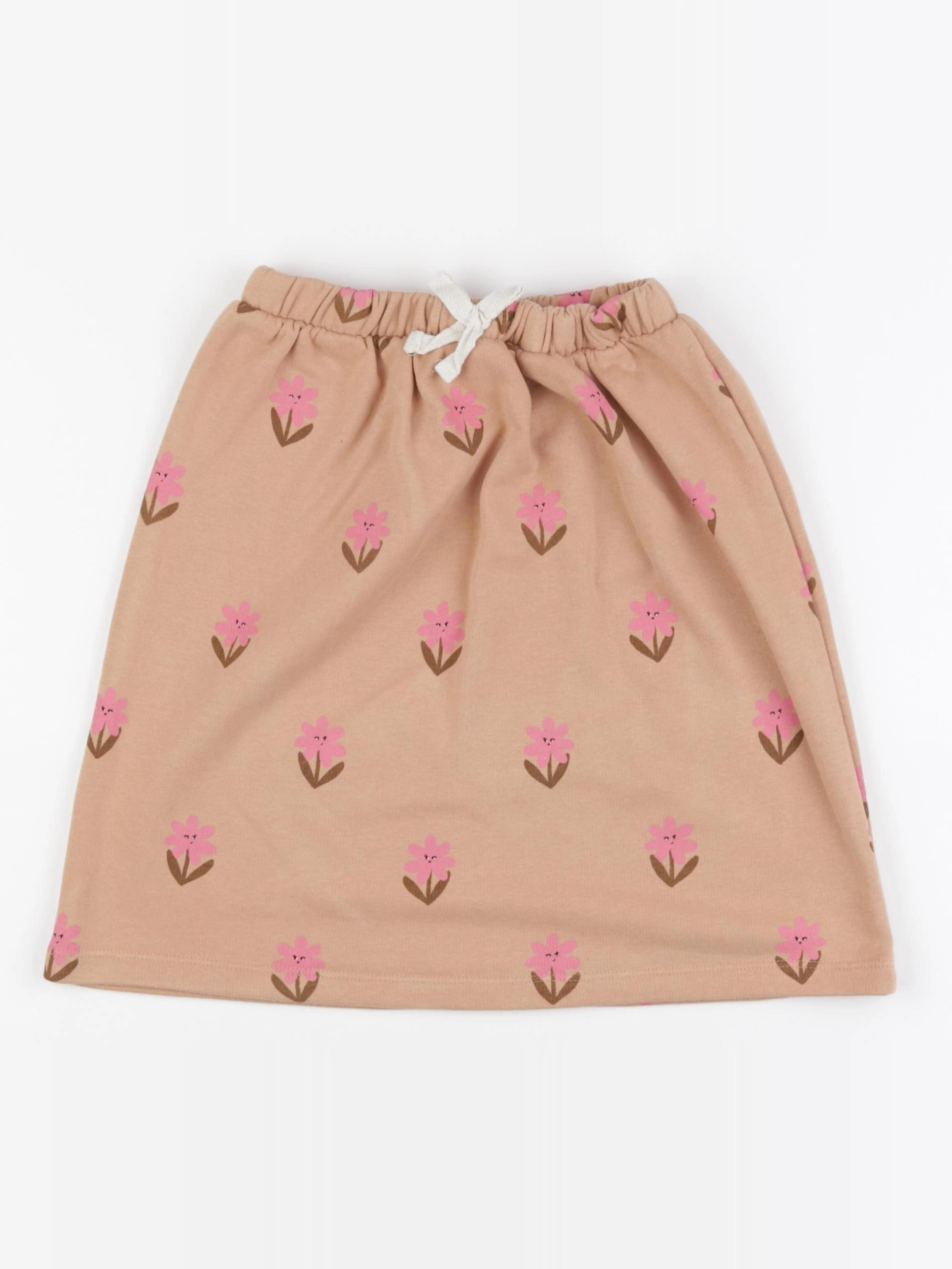 Vertbaudet - jupe beige - 5 ans