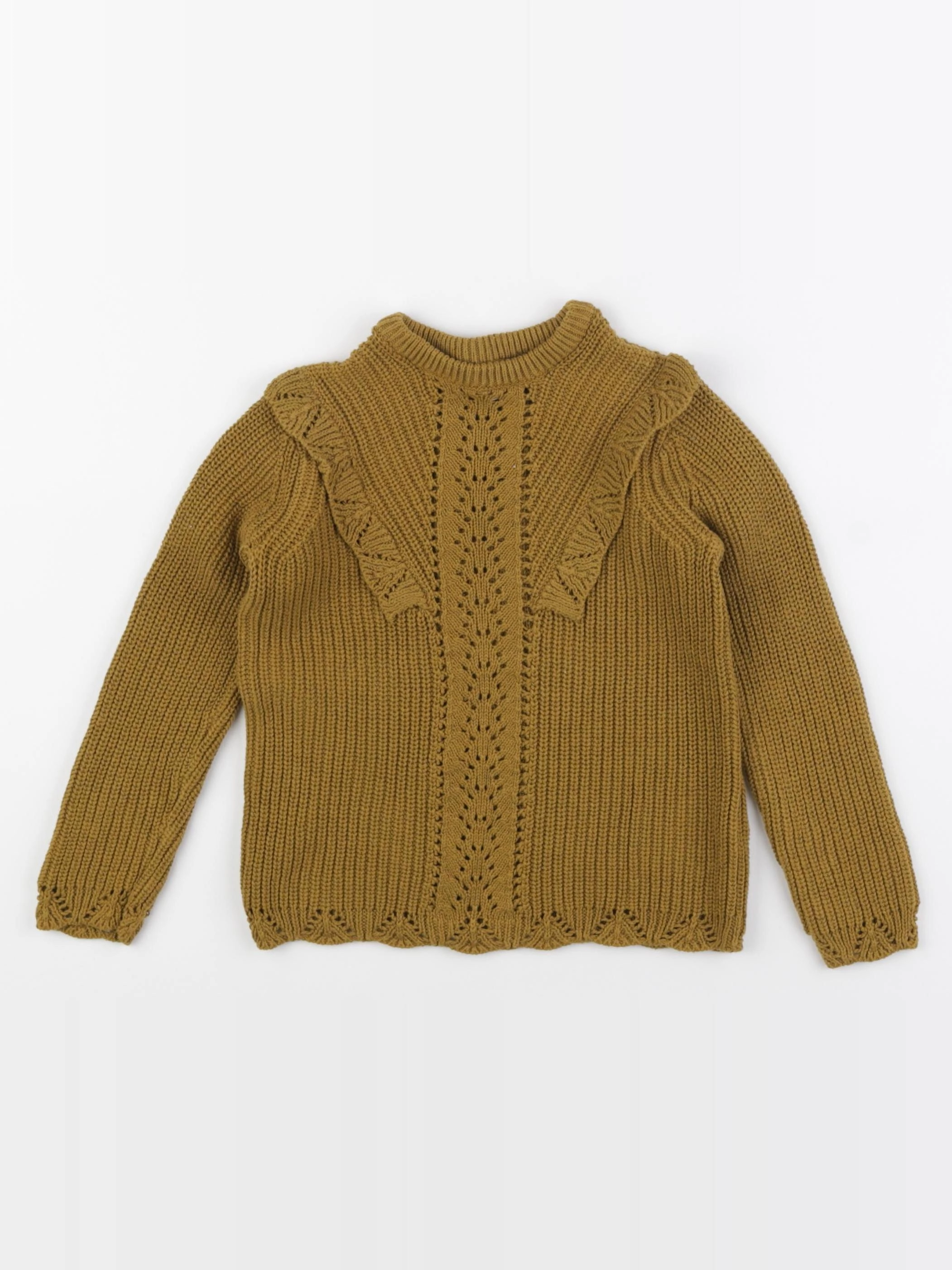 Vertbaudet - pull vert - 4 ans