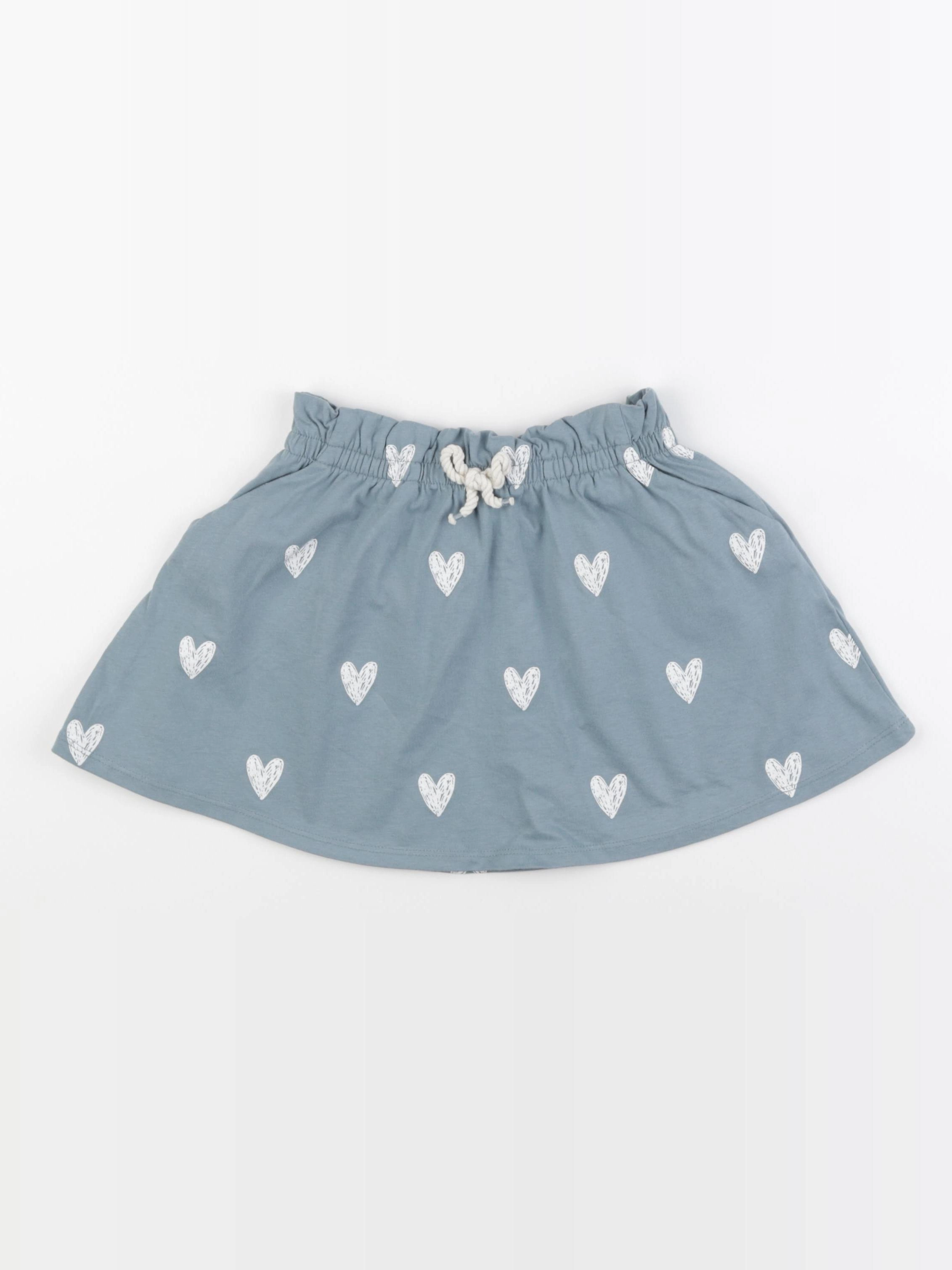 Vertbaudet - jupe bleu - 4 ans