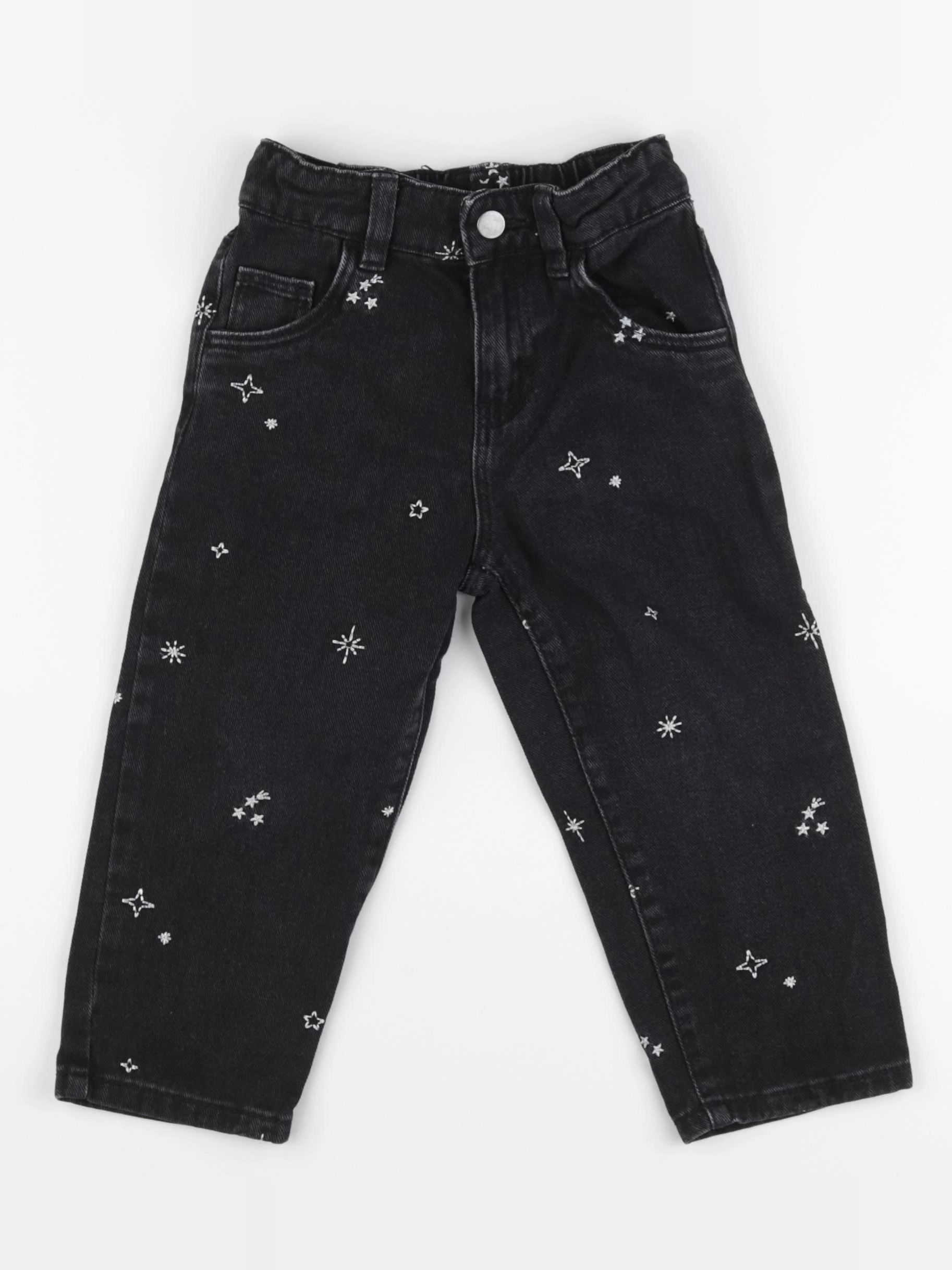 Monoprix - jean noir - 3 ans