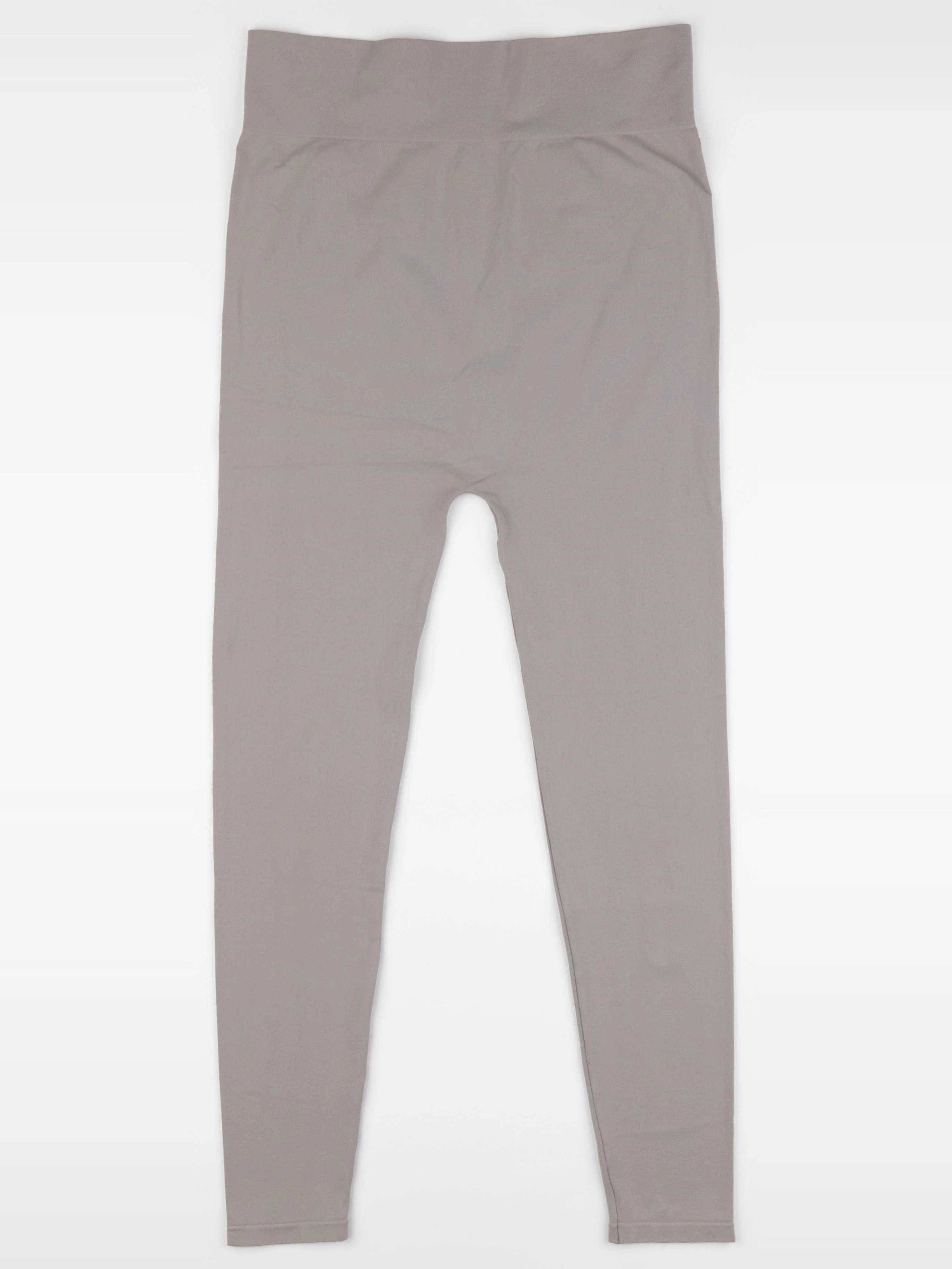 H&M - legging grossesse gris - l