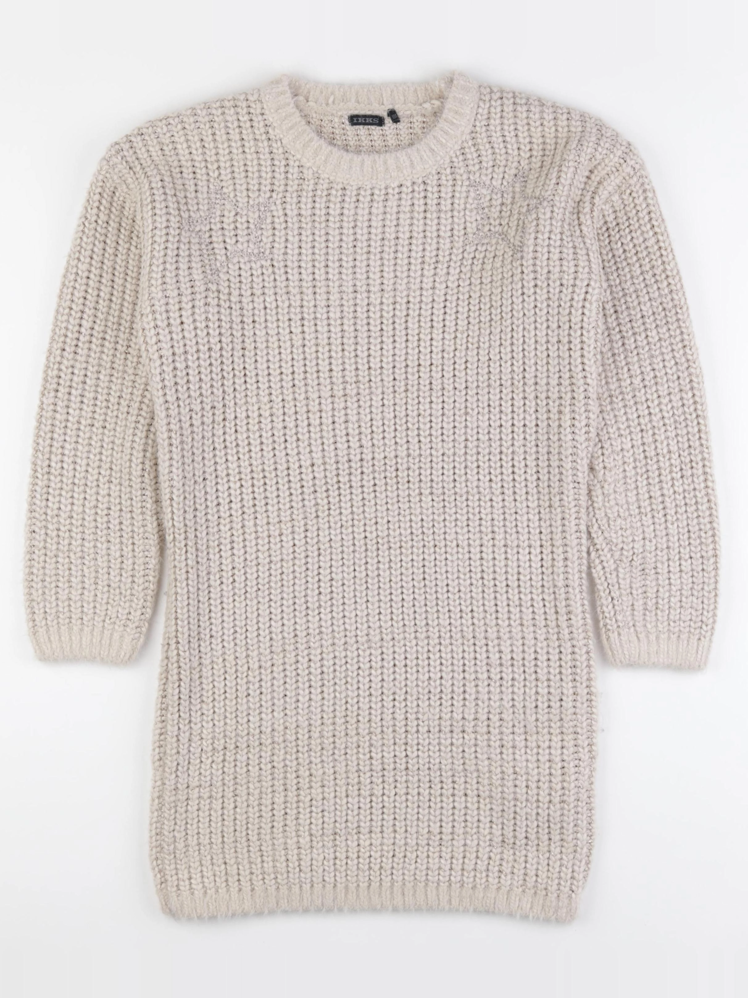 IKKS - robe beige, bronze - 10 ans