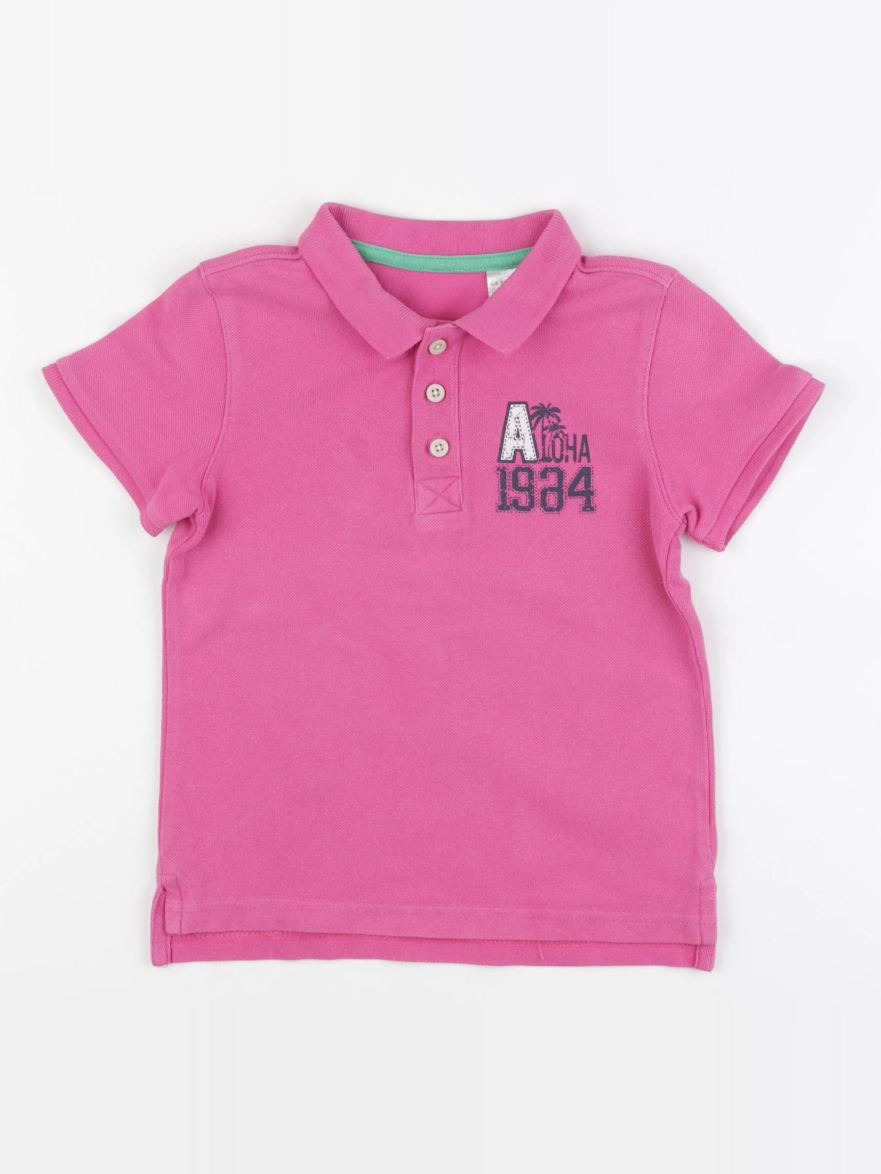 La Redoute - polo rose - 4 ans