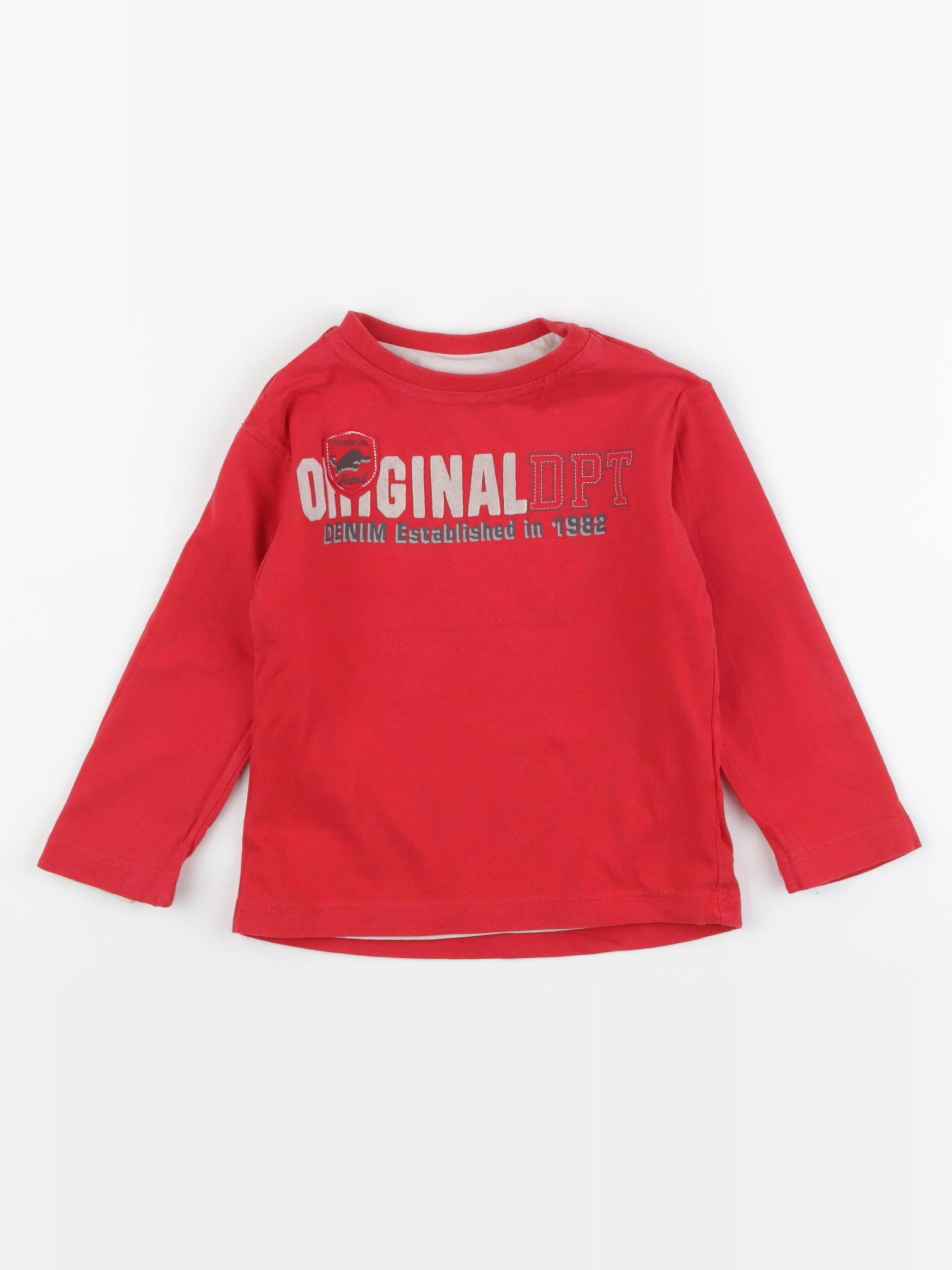 Okaidi - tee-shirt rouge - 3 ans