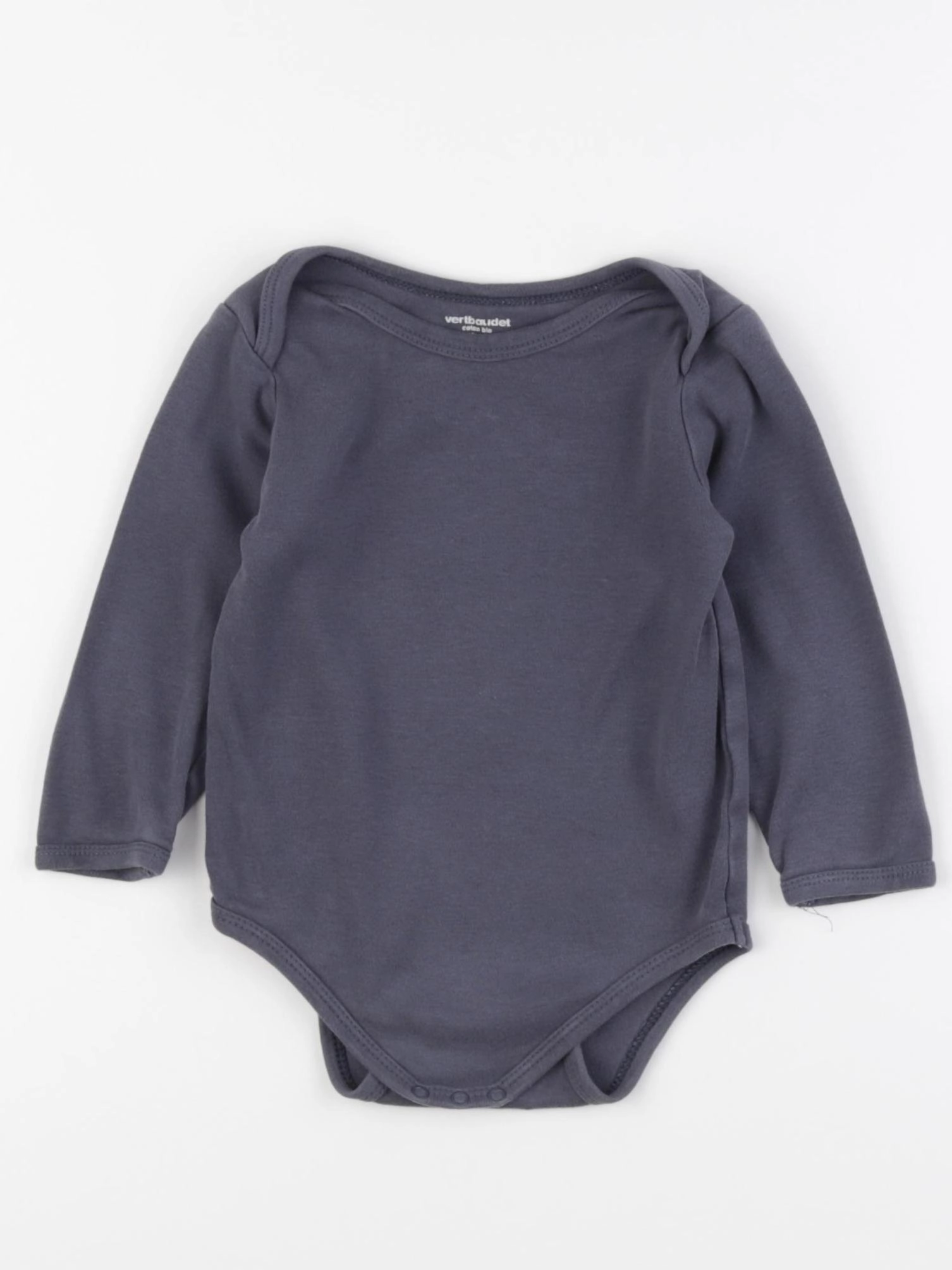 Vertbaudet - body gris - 24 mois