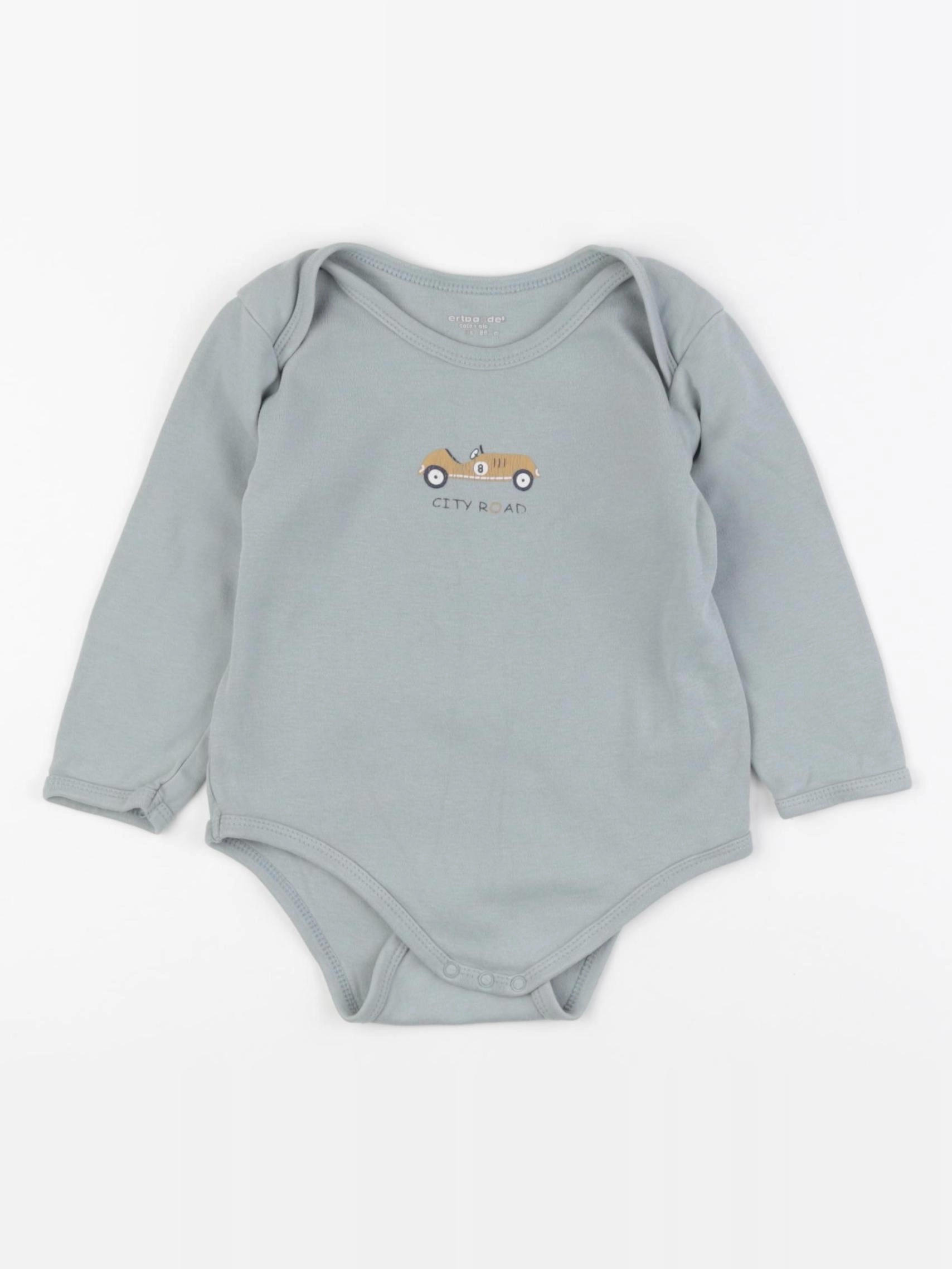 Vertbaudet - body bleu - 24 mois